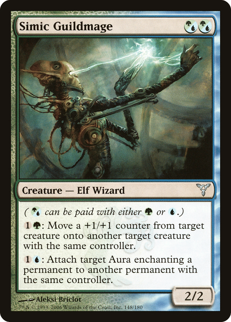 Simic Guildmage — Dissension — Magic: The Gathering