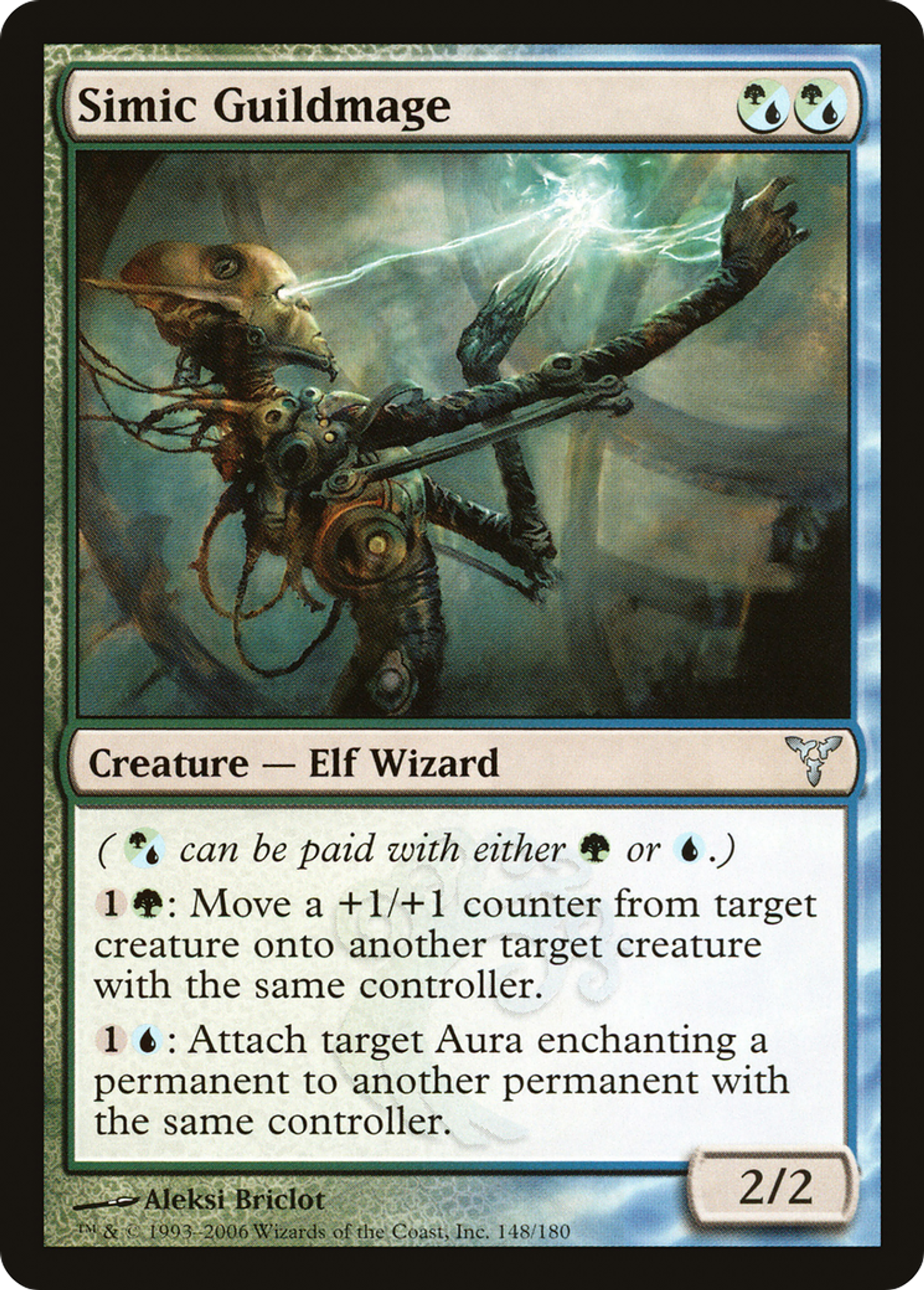 Simic Guildmage — Dissension — Magic: The Gathering