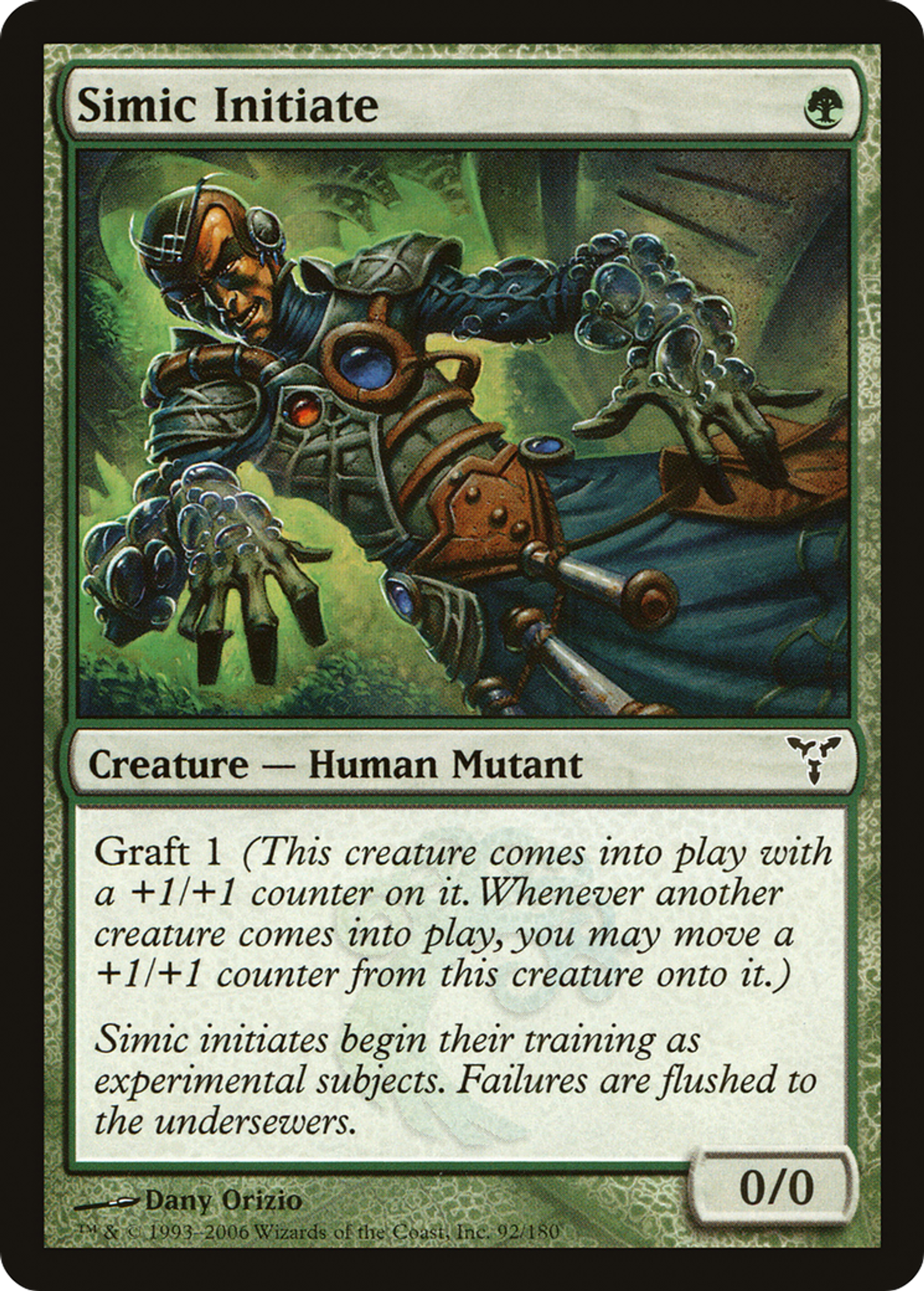 Adepte de Simic — Dissension — Magic: The Gathering