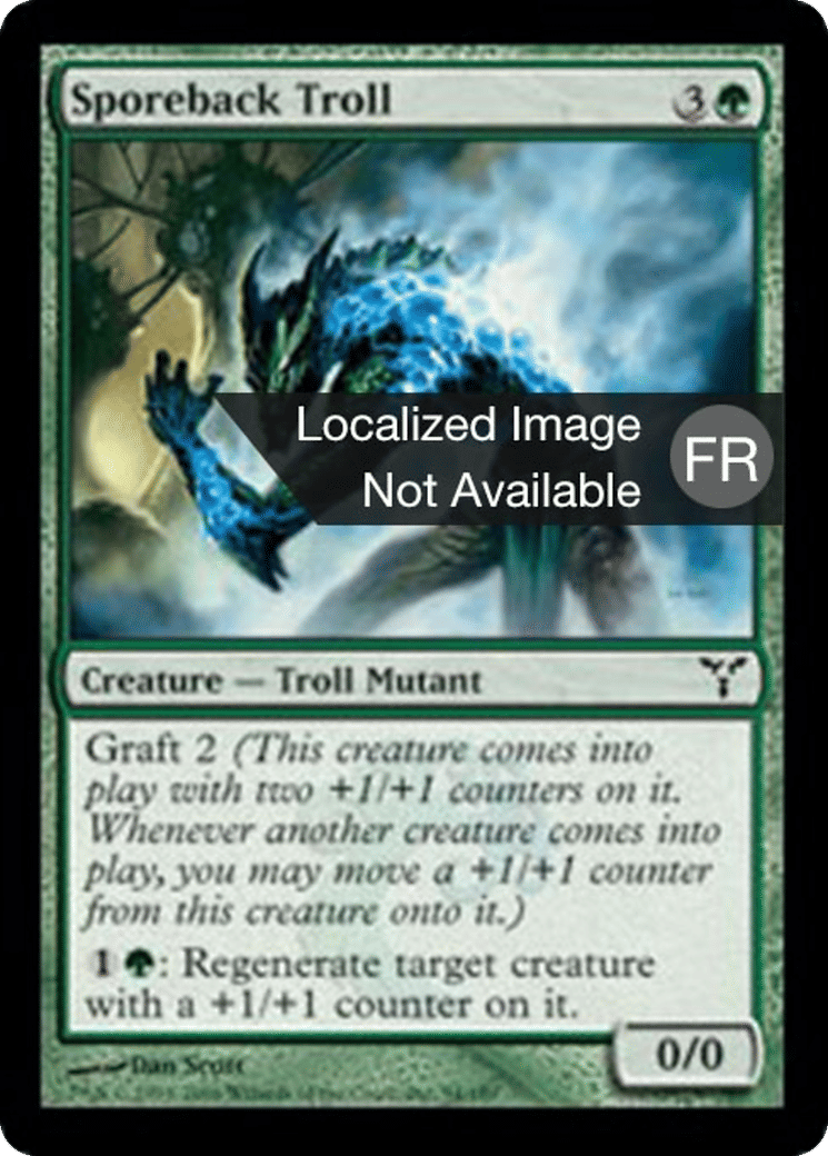 Troll sporéchine — Dissension — Magic: The Gathering