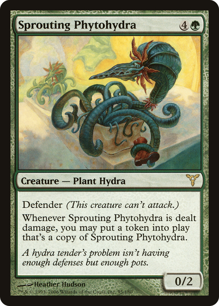 Sprouting Phytohydra — Dissension — Magic: The Gathering