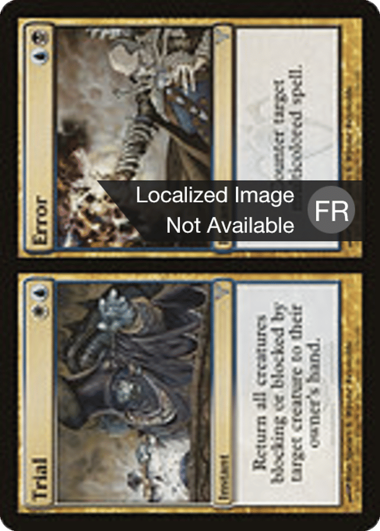 Trial // Error — Dissension — Magic: The Gathering