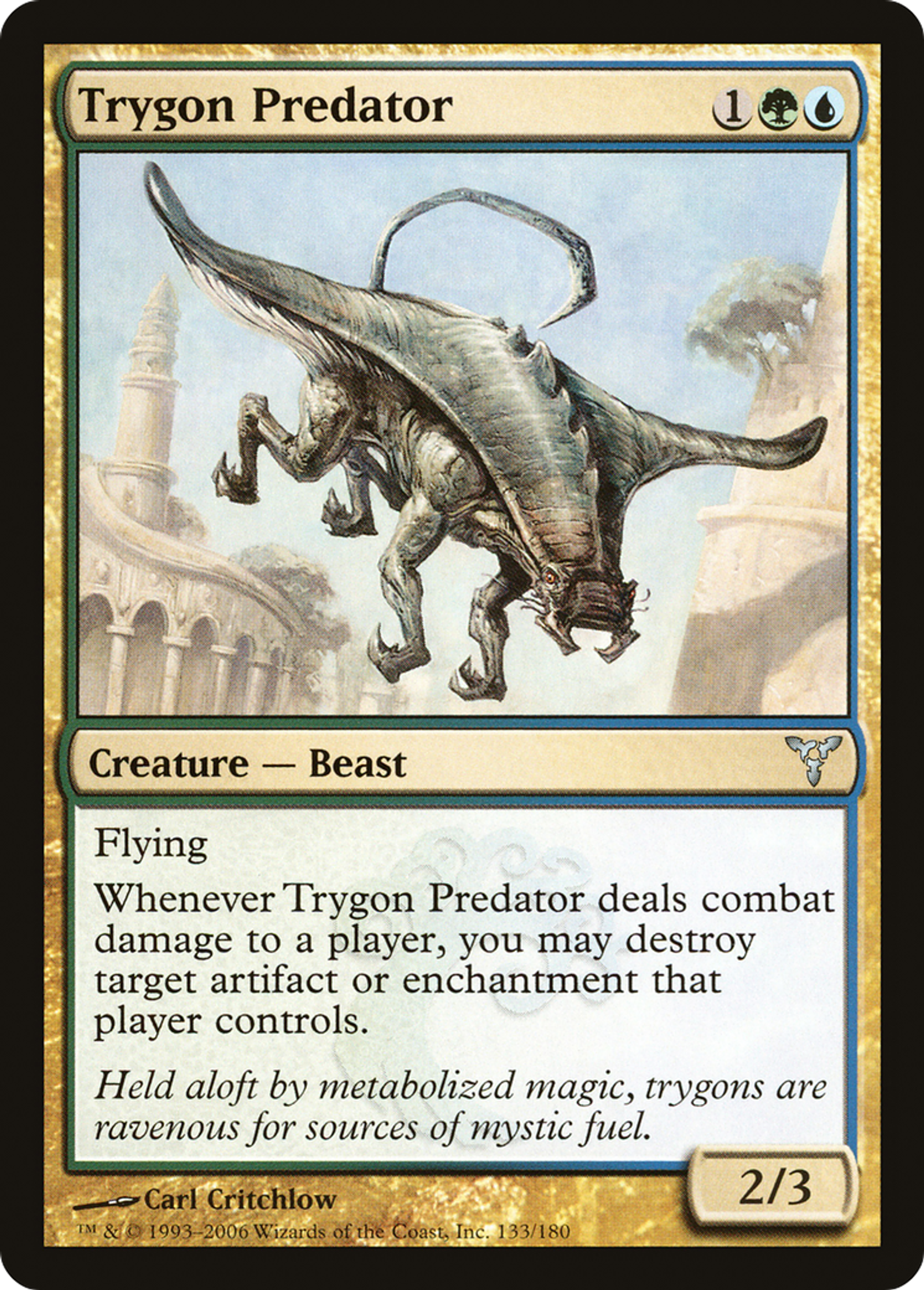 Trygon Predator — Dissension — Magic: The Gathering