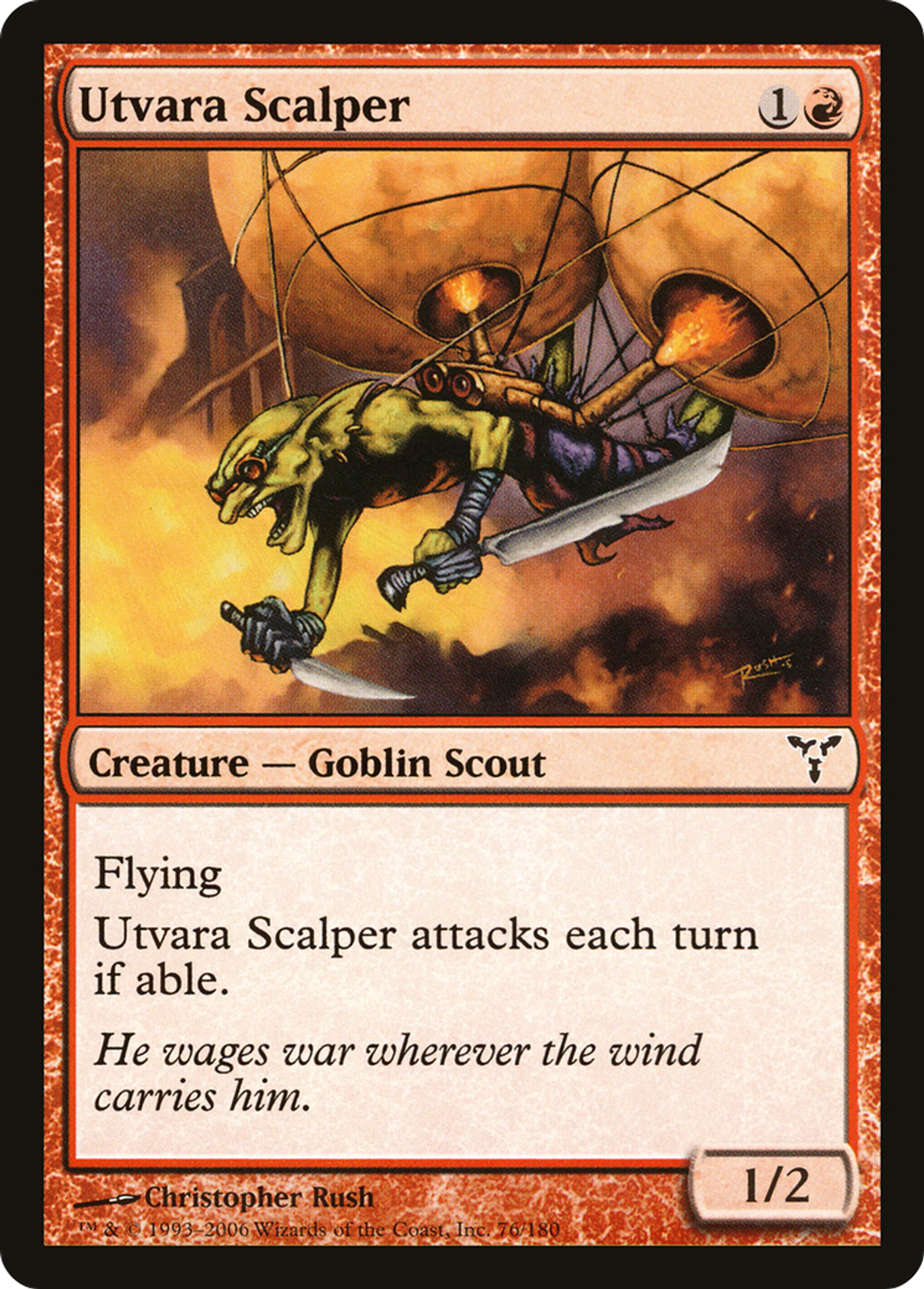 Utvara Scalper — Dissension — Magic: The Gathering