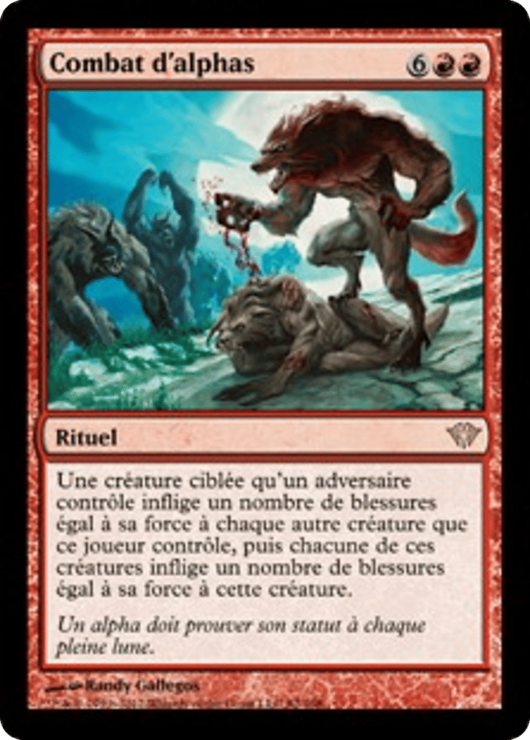 Combat d'alphas — Dark Ascension — Magic: The Gathering