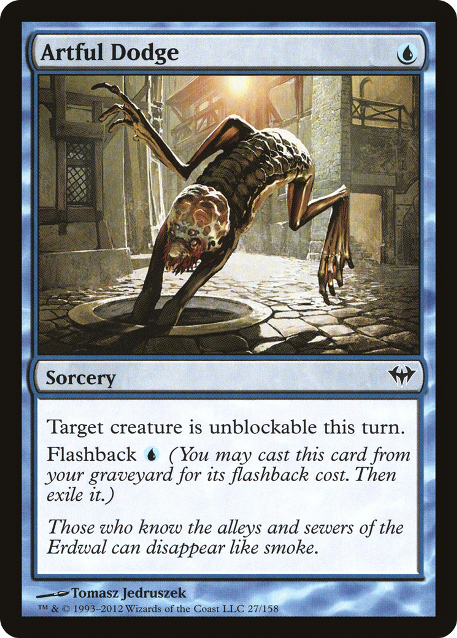 Artful Dodge — Dark Ascension — Magic: The Gathering