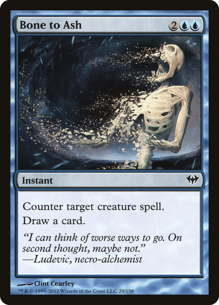 Bone to Ash — Dark Ascension — Magic: The Gathering