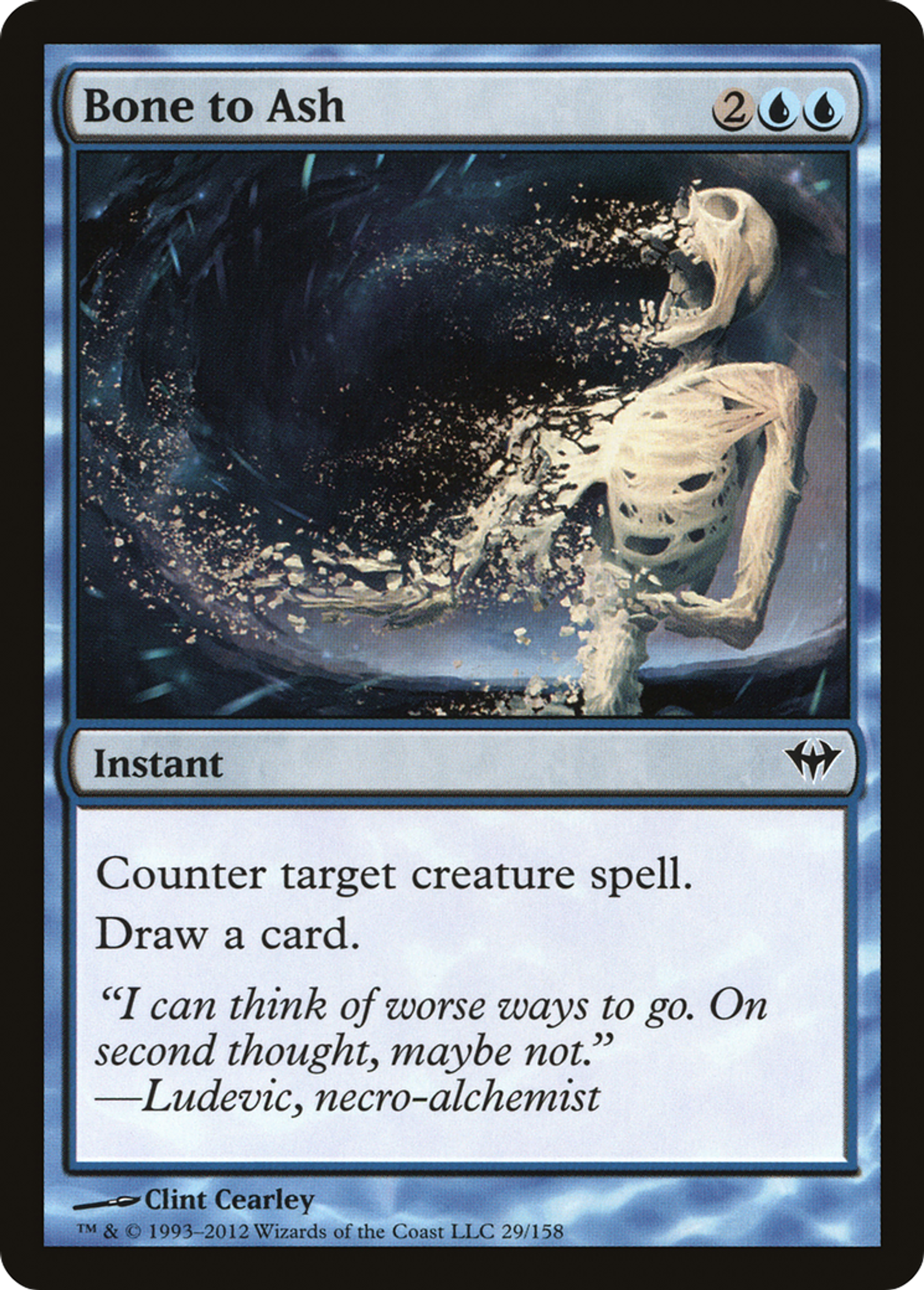 Os en cendres — Dark Ascension — Magic: The Gathering