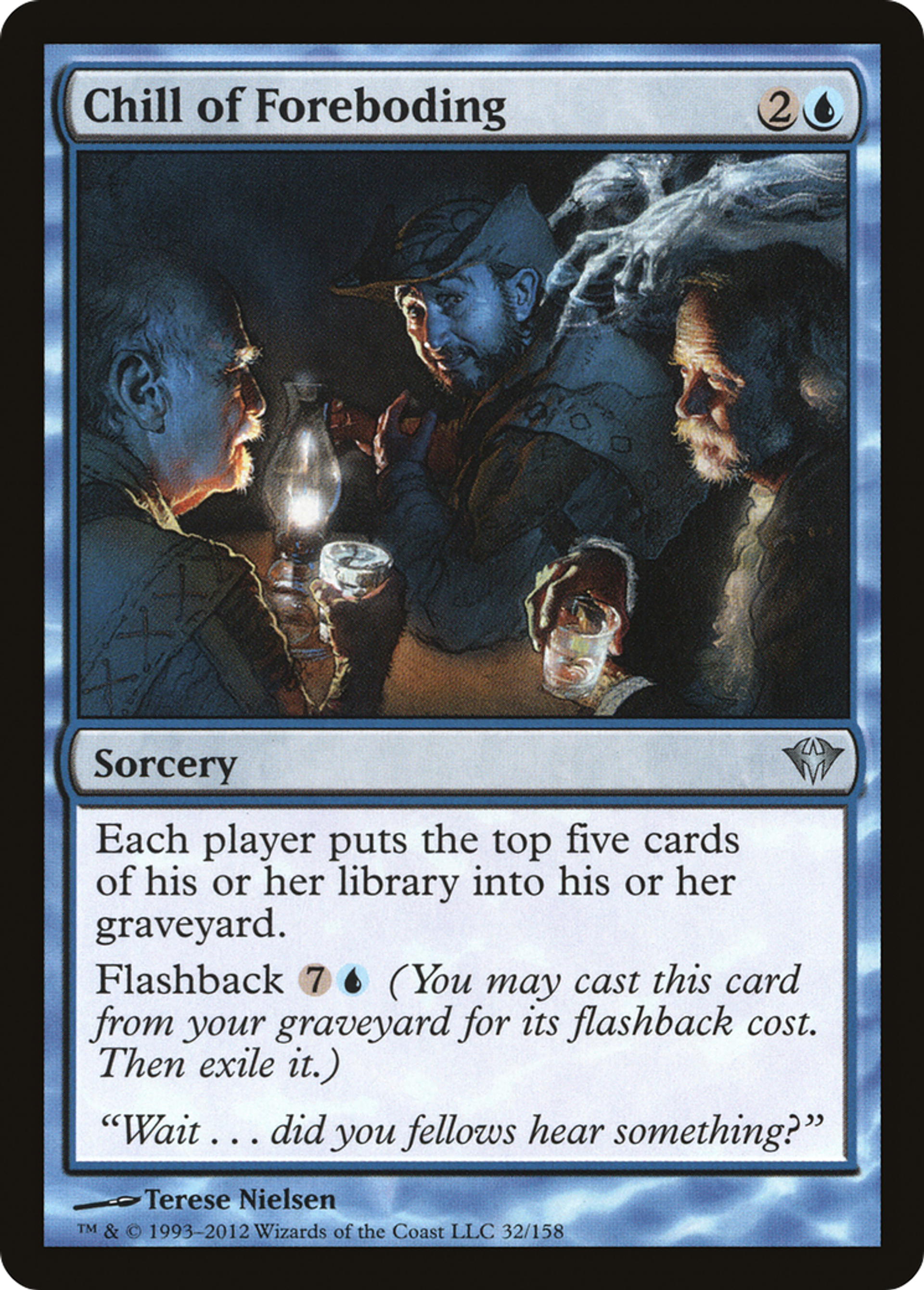 Frisson d'angoisse — Dark Ascension — Magic: The Gathering