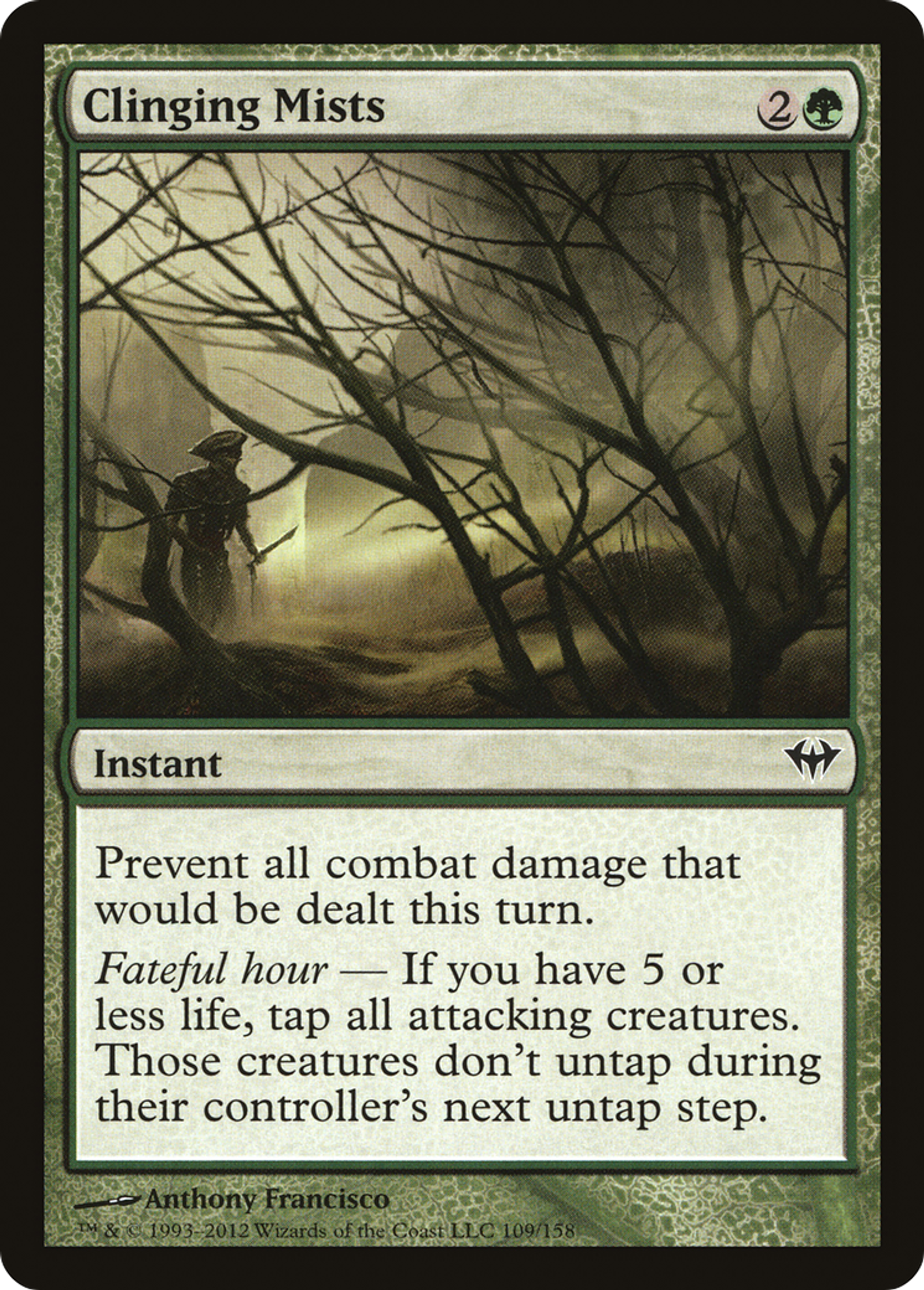 Brumes tenaces — Dark Ascension — Magic: The Gathering
