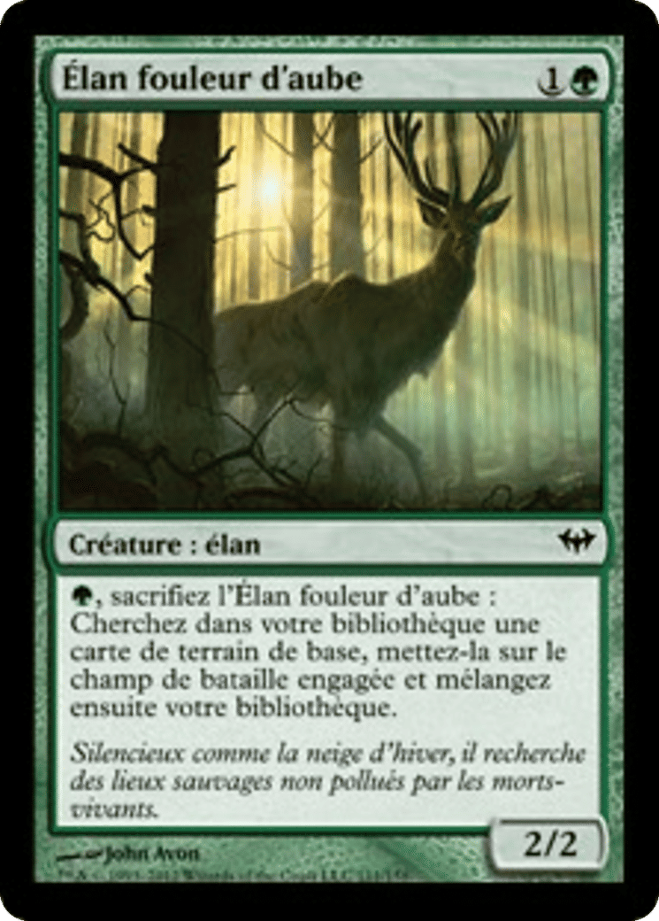 Élan fouleur d'aube — Dark Ascension — Magic: The Gathering