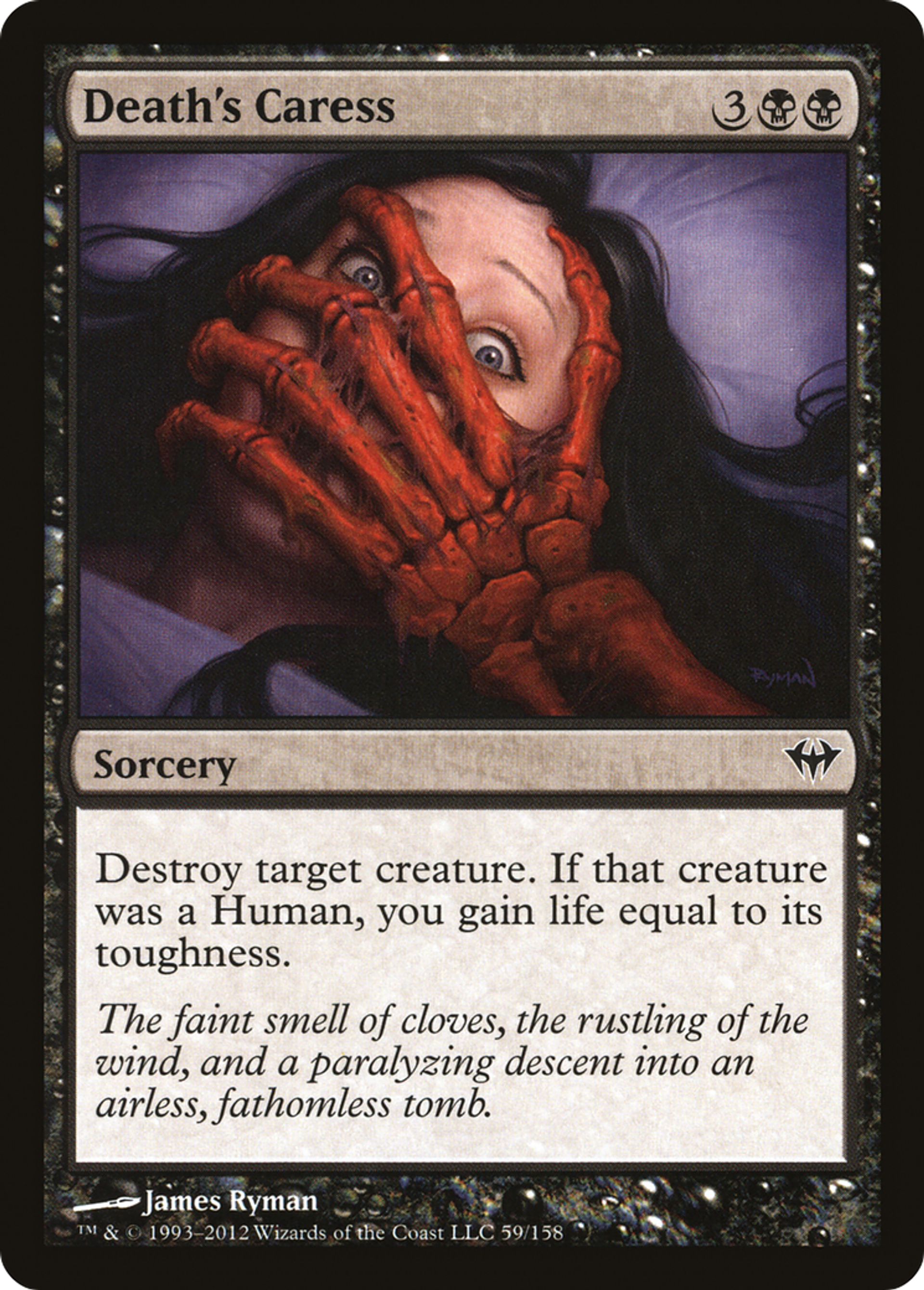 Caresse de la mort — Dark Ascension — Magic: The Gathering
