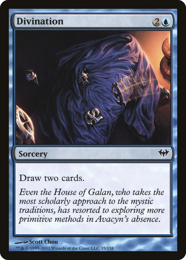 Divination — Dark Ascension — Magic: The Gathering