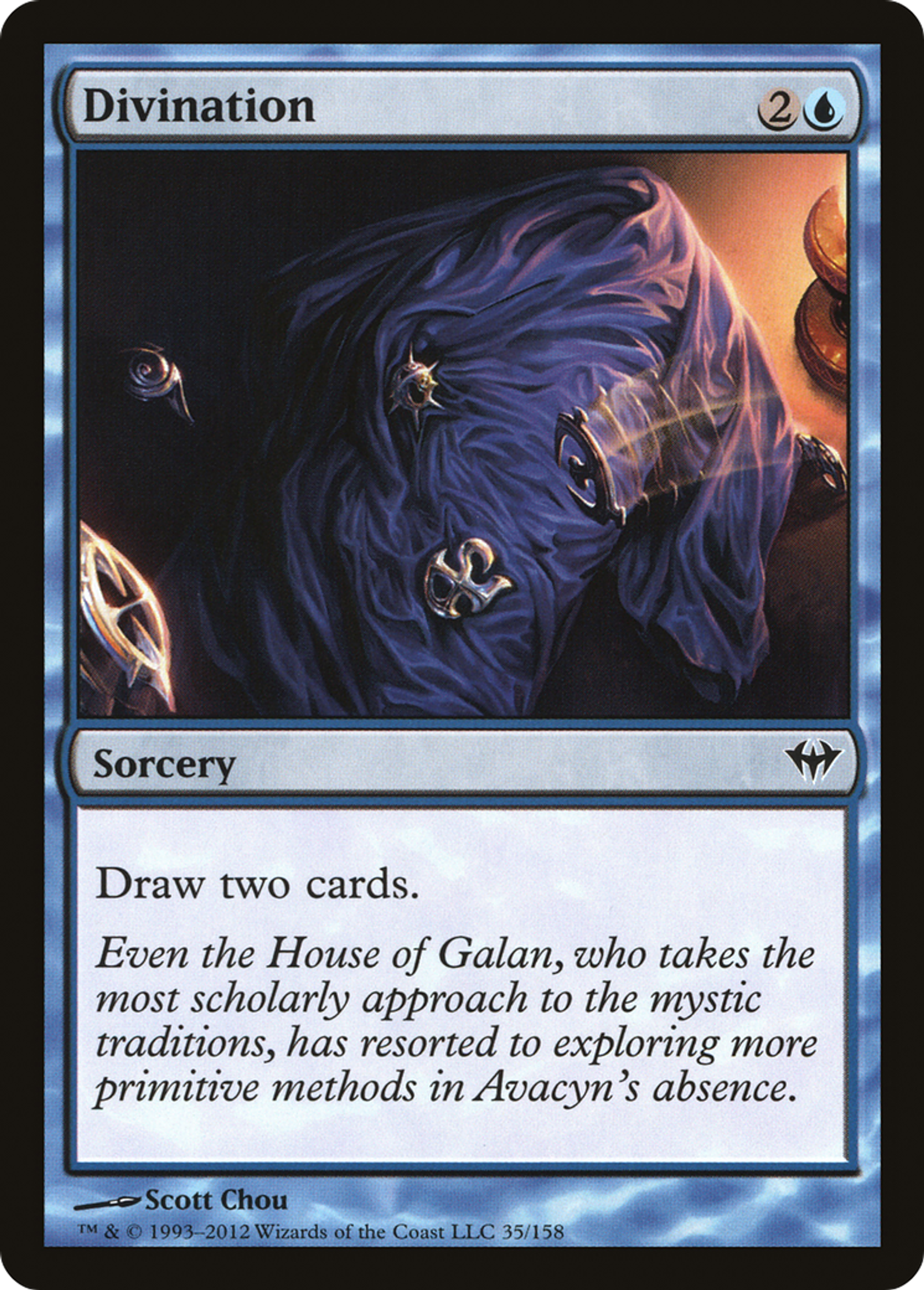 Divination — Dark Ascension — Magic: The Gathering
