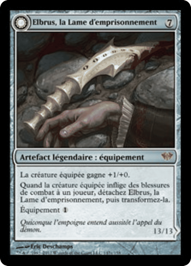 Elbrus, la Lame d'emprisonnement // Withengar déchaîné — Dark Ascension — Magic: The Gathering