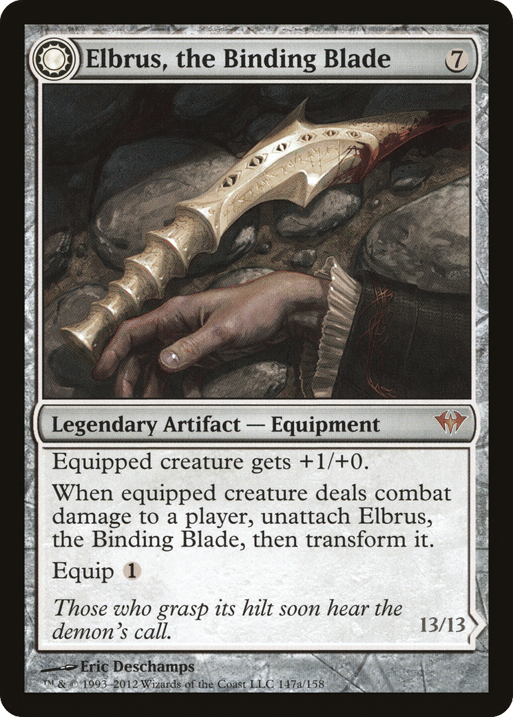 Elbrus, the Binding Blade // Withengar Unbound — Dark Ascension — Magic: The Gathering