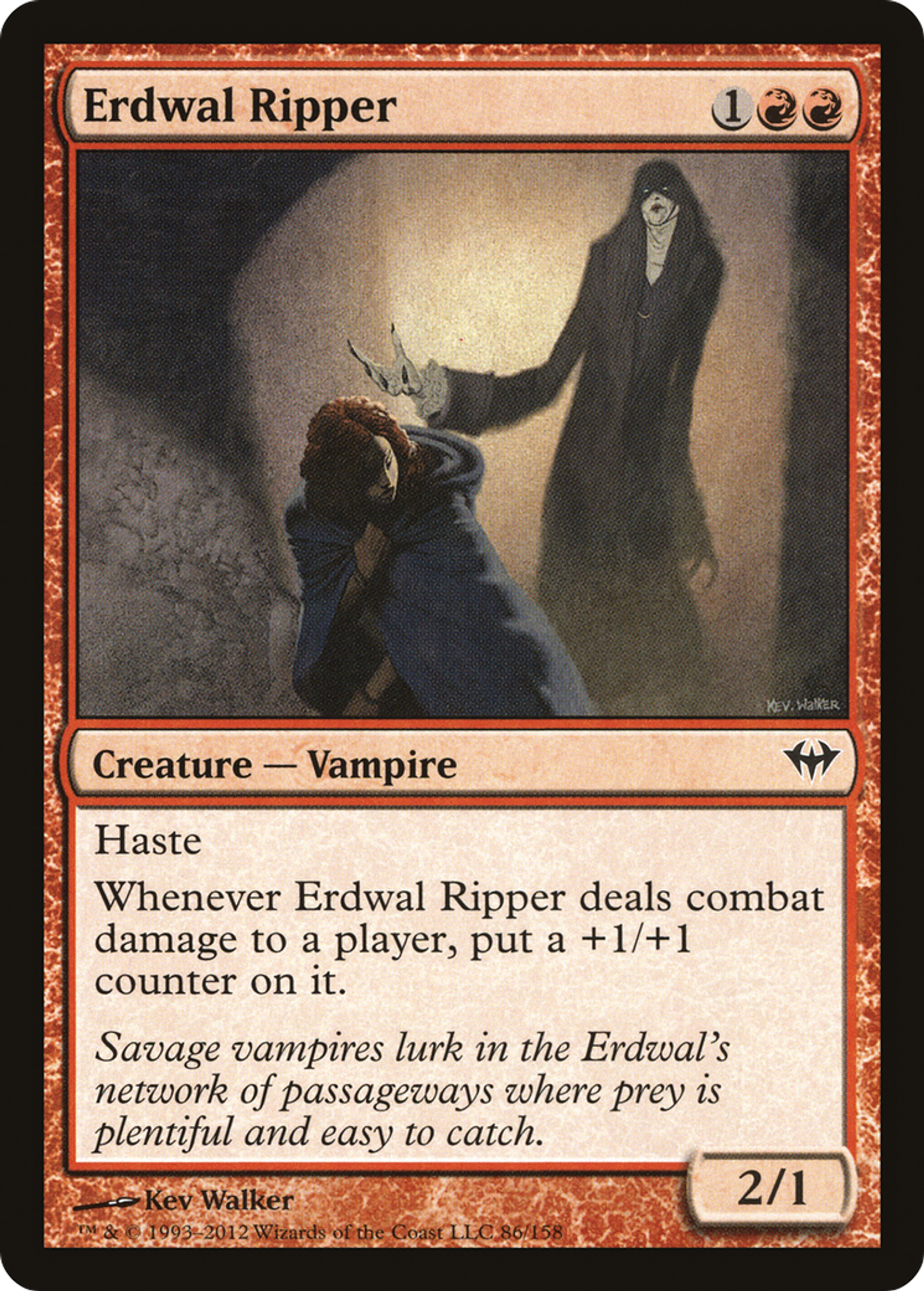 Éventreur de l'Erdwal — Dark Ascension — Magic: The Gathering