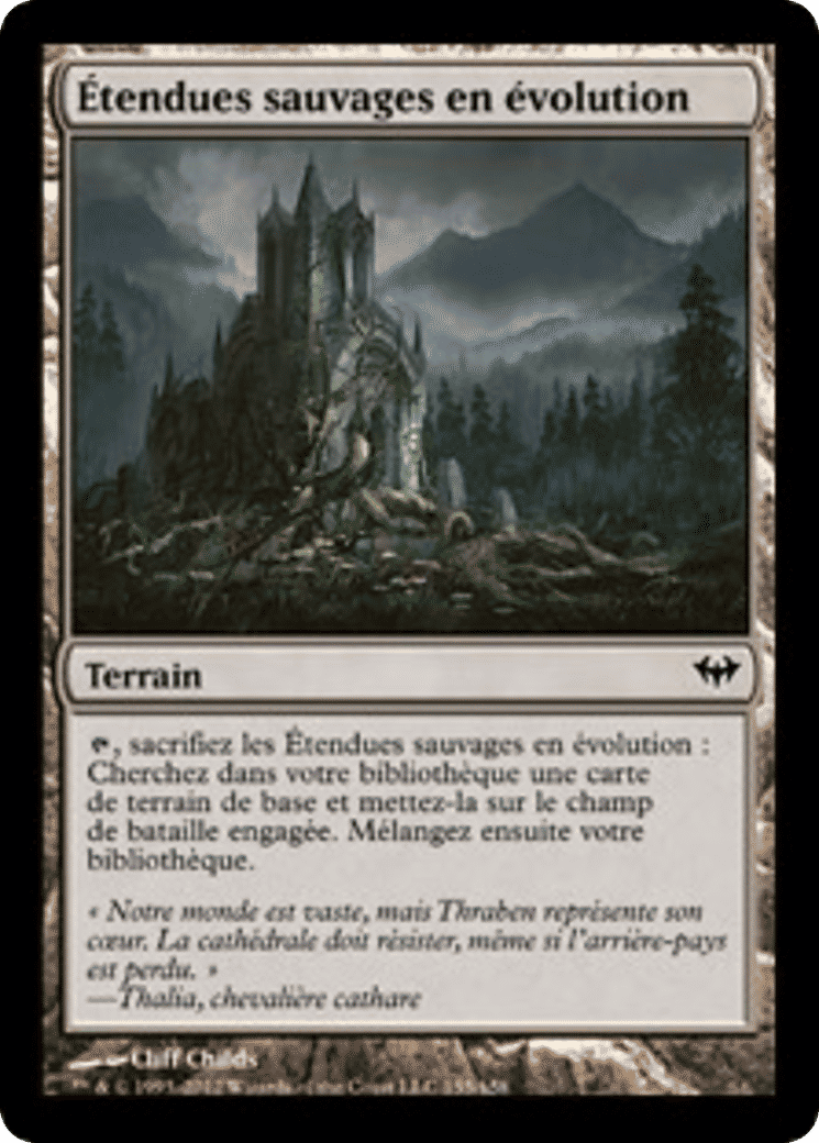 Étendues sauvages en évolution — Dark Ascension — Magic: The Gathering