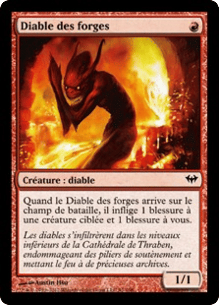 Diable des forges — Dark Ascension — Magic: The Gathering