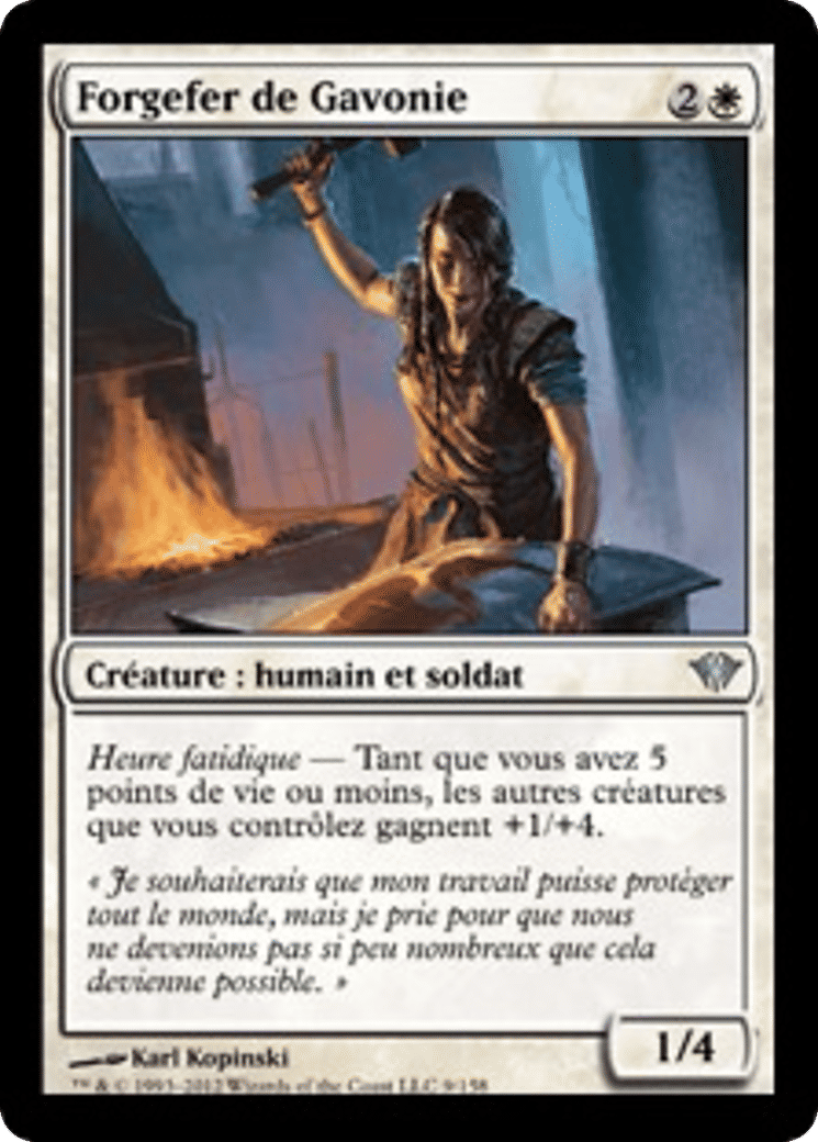 Forgefer de Gavonie — Dark Ascension — Magic: The Gathering