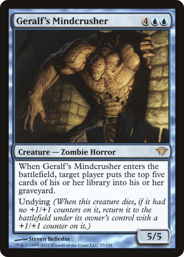 Geralf's Mindcrusher — Dark Ascension — Magic: The Gathering