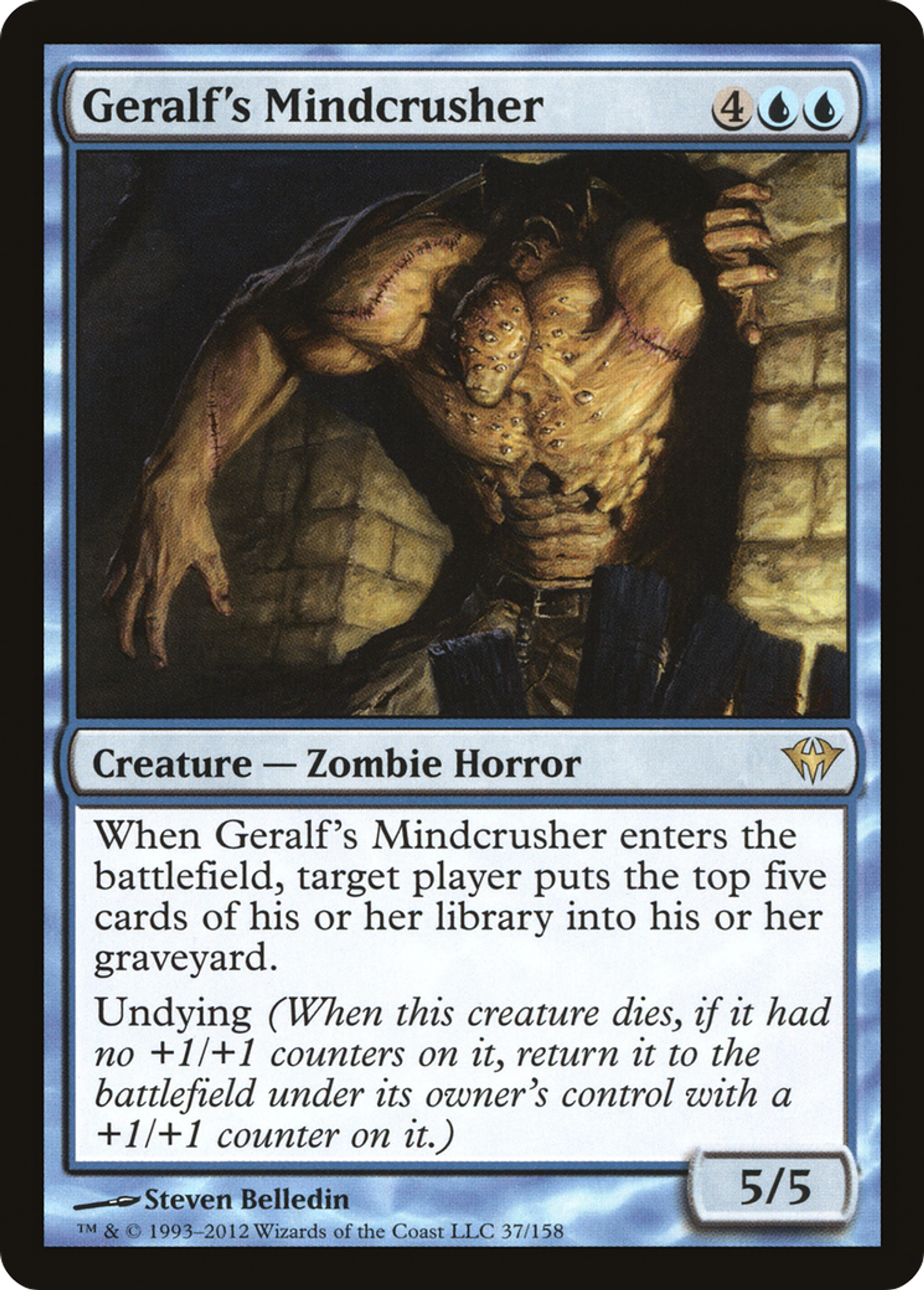 Geralf's Mindcrusher — Dark Ascension — Magic: The Gathering