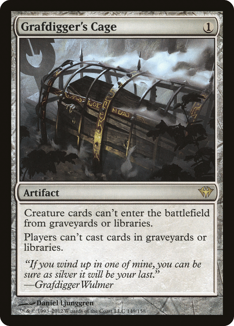 Grafdigger's Cage — Dark Ascension — Magic: The Gathering