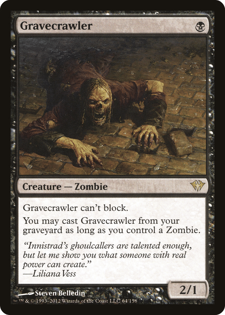 Gravecrawler — Dark Ascension — Magic: The Gathering