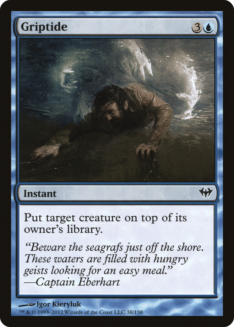 Griptide — Dark Ascension — Magic: The Gathering