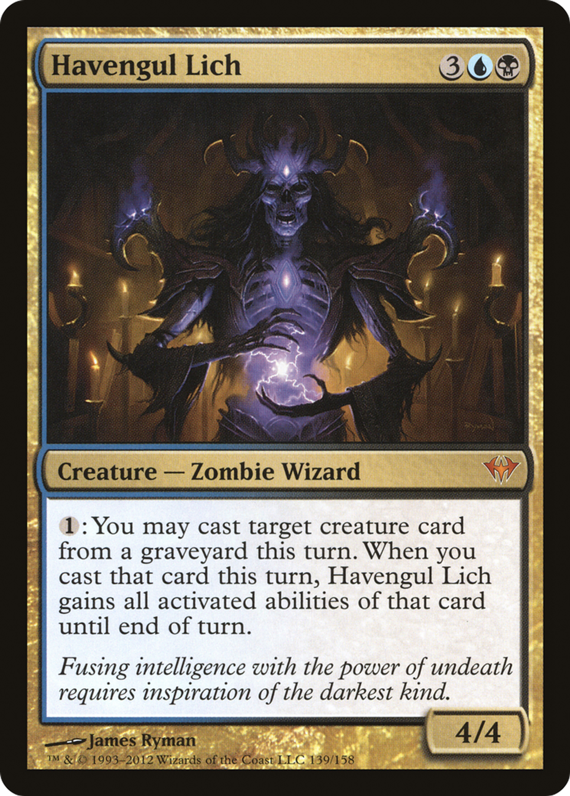 Havengul Lich — Dark Ascension — Magic: The Gathering