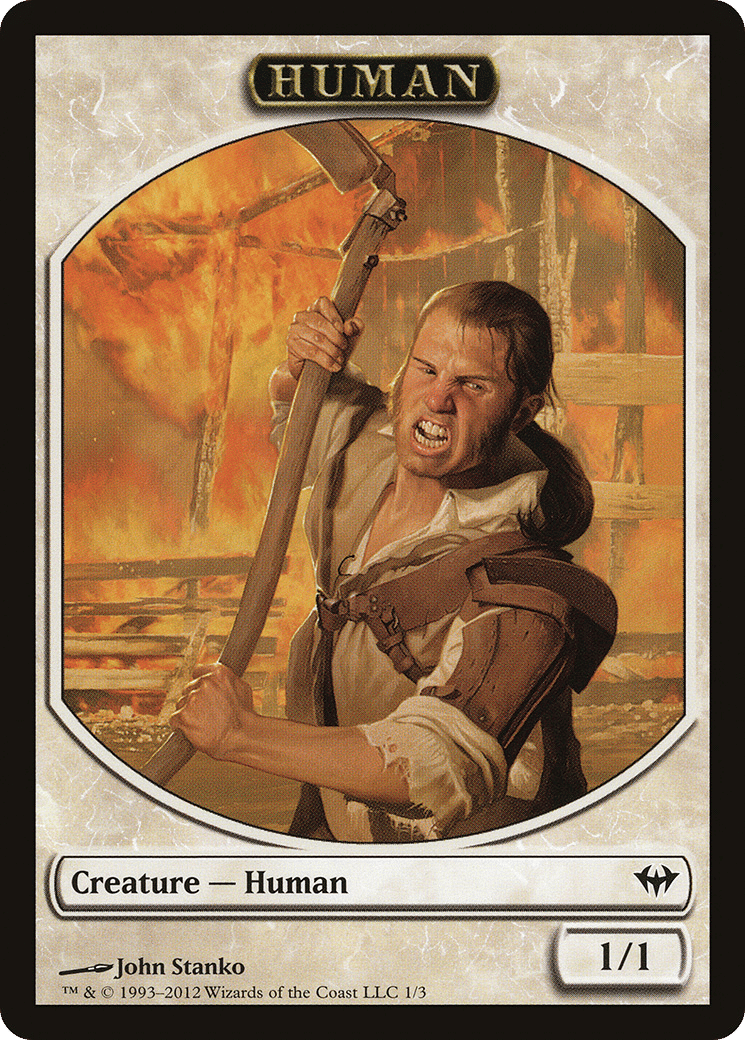 Human — Dark Ascension — Magic: The Gathering