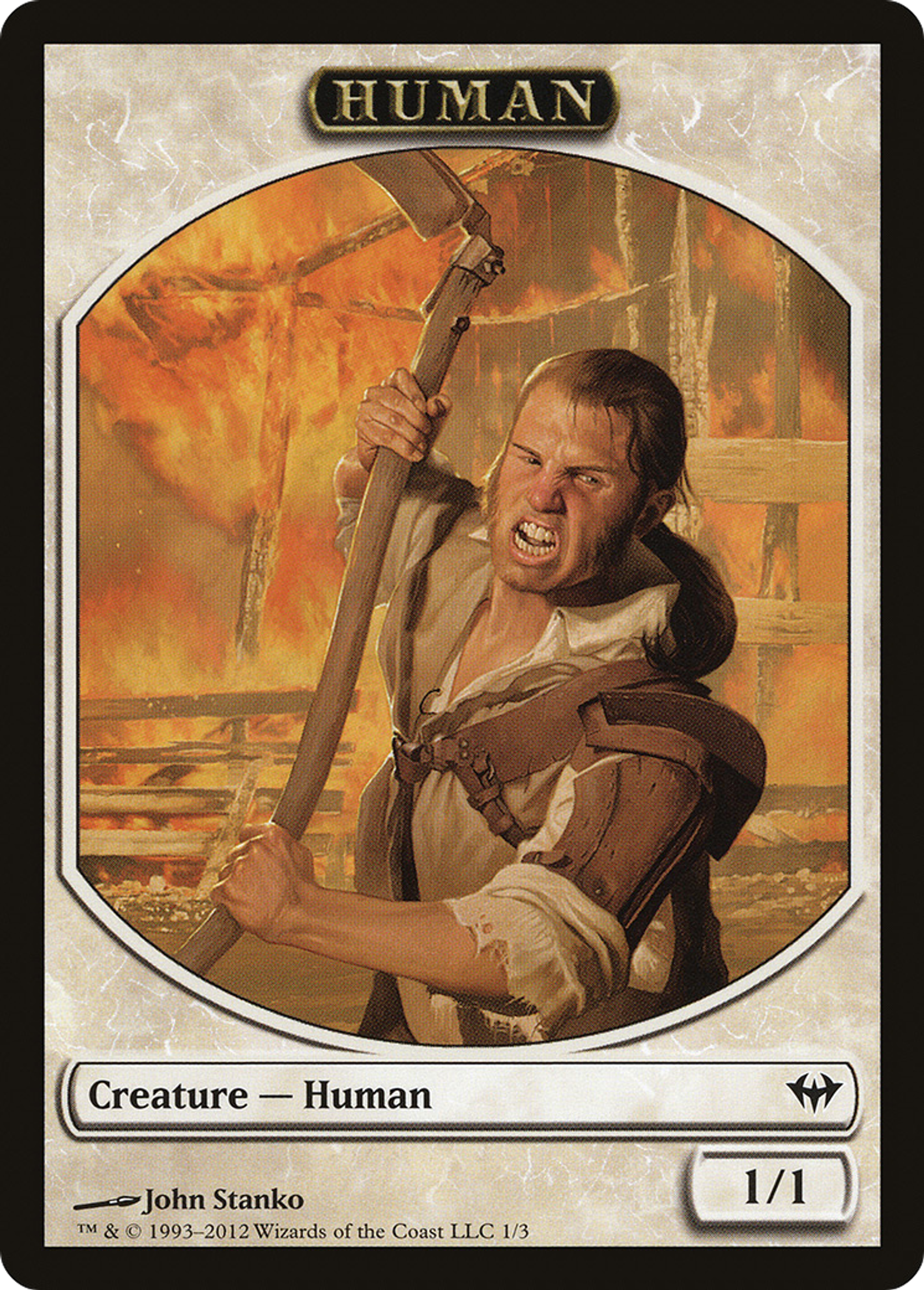 Human — Dark Ascension — Magic: The Gathering