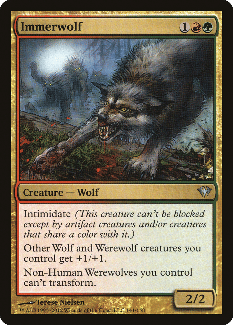 Immerwolf — Dark Ascension — Magic: The Gathering