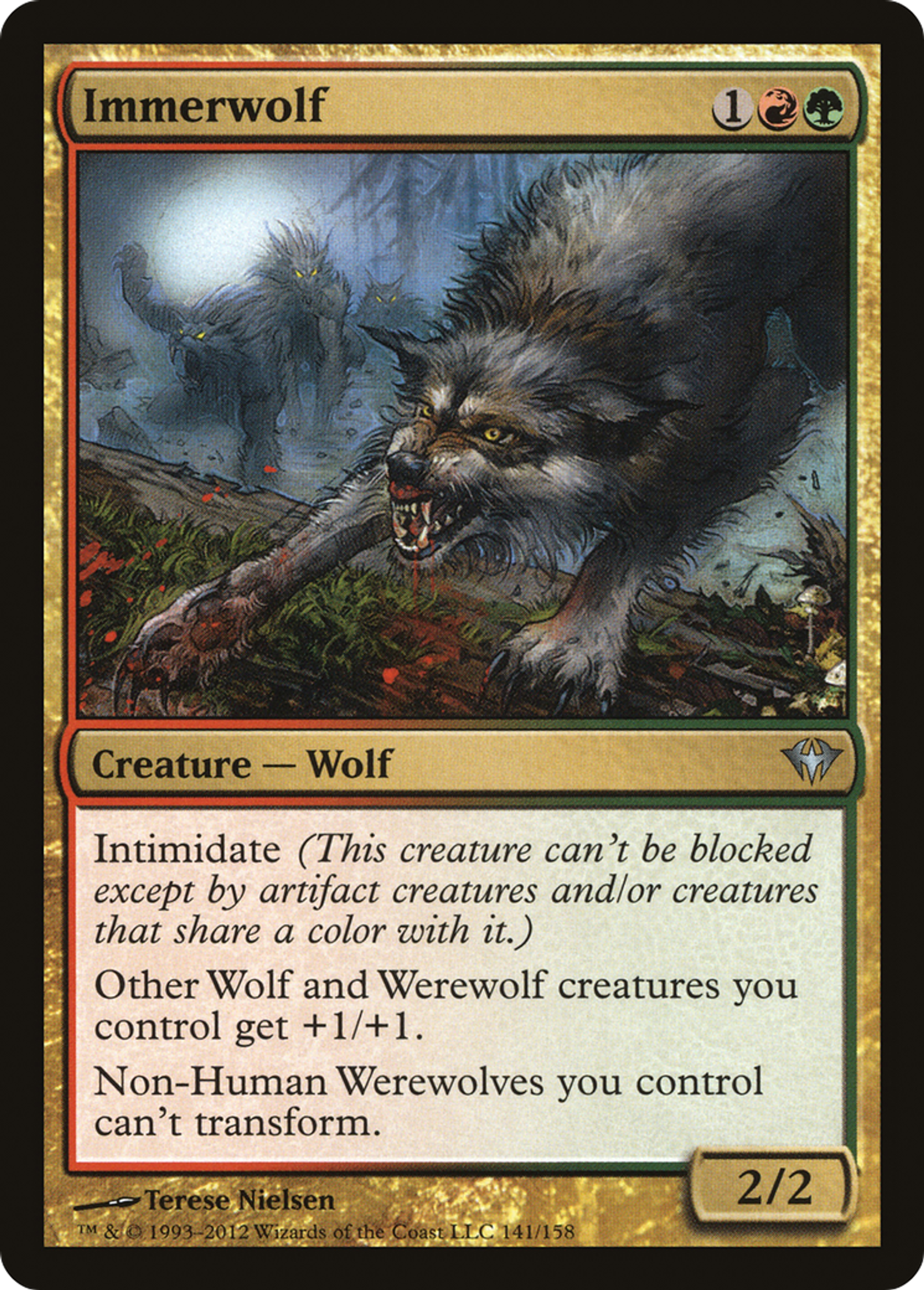Immerwolf — Dark Ascension — Magic: The Gathering