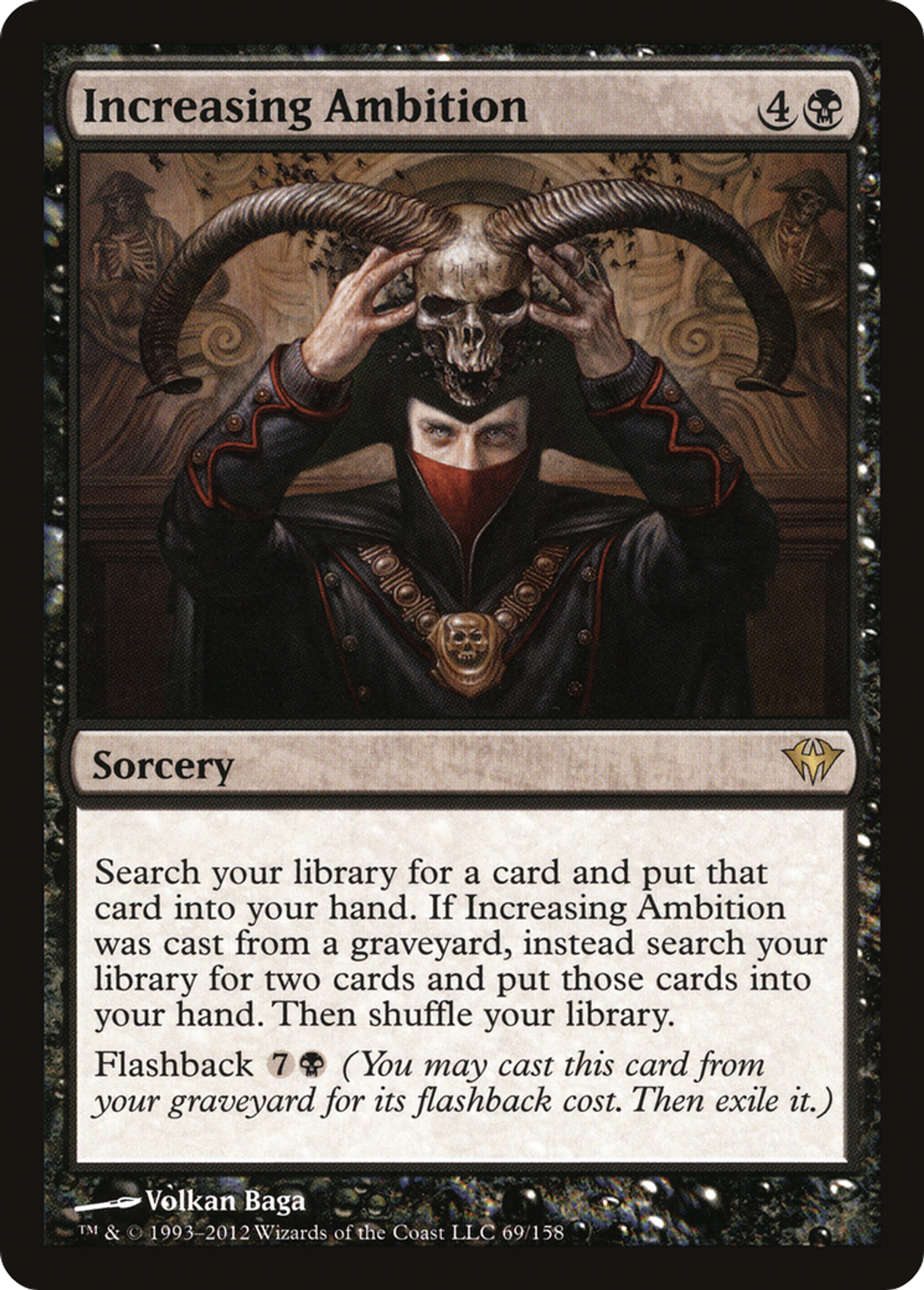 Increasing Ambition — Dark Ascension — Magic: The Gathering
