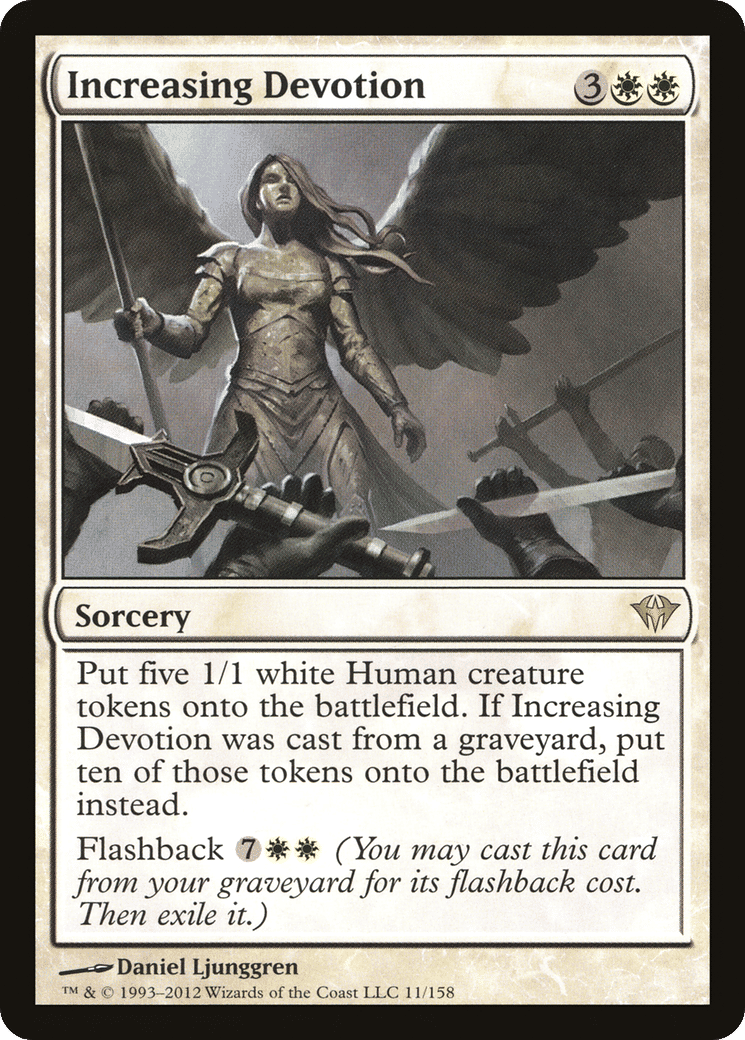 Increasing Devotion — Dark Ascension — Magic: The Gathering