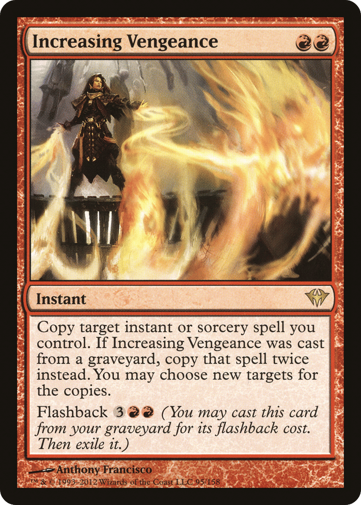 Increasing Vengeance — Dark Ascension — Magic: The Gathering