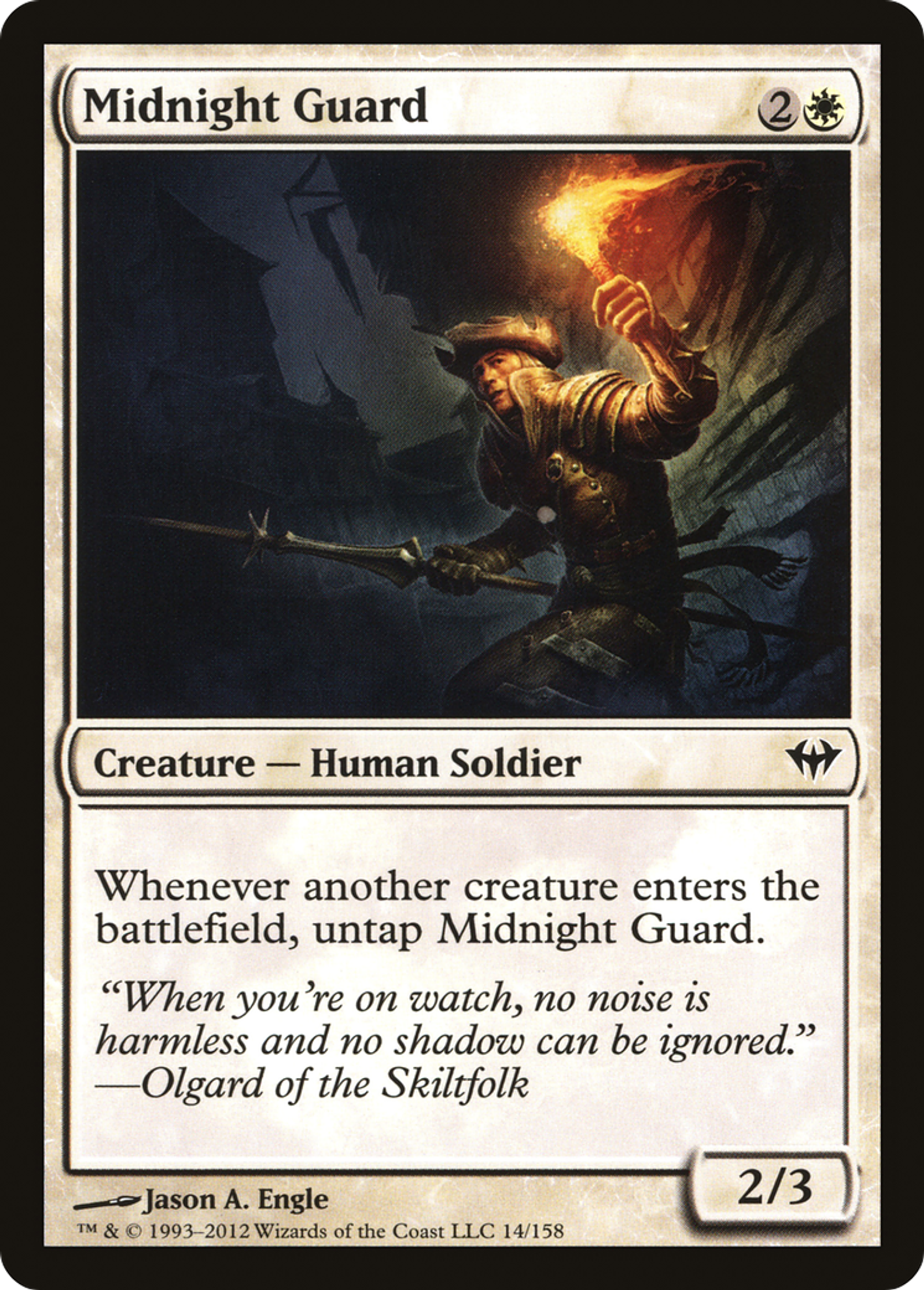 Midnight Guard — Dark Ascension — Magic: The Gathering