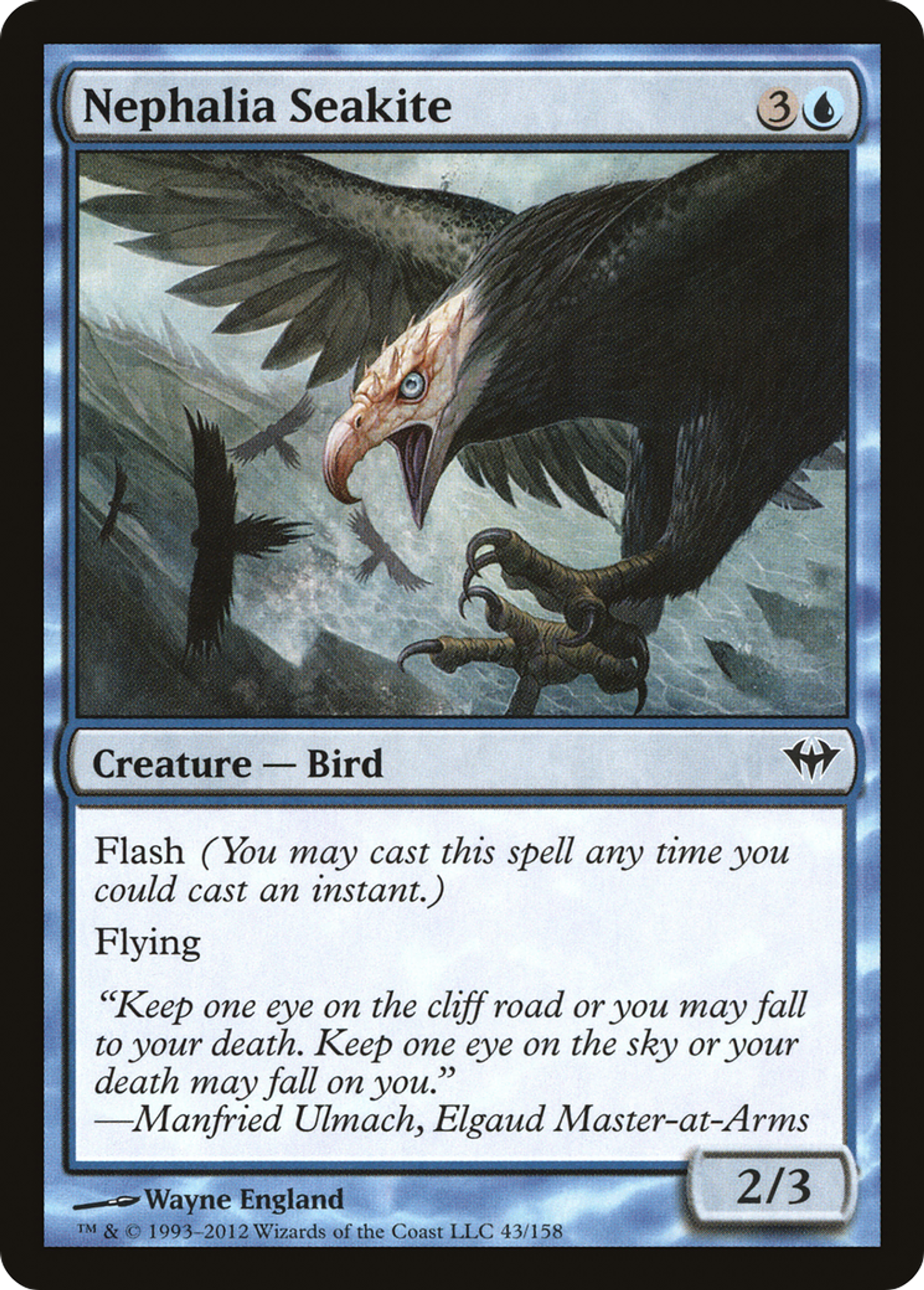 Milan des mers de Néphalie — Dark Ascension — Magic: The Gathering