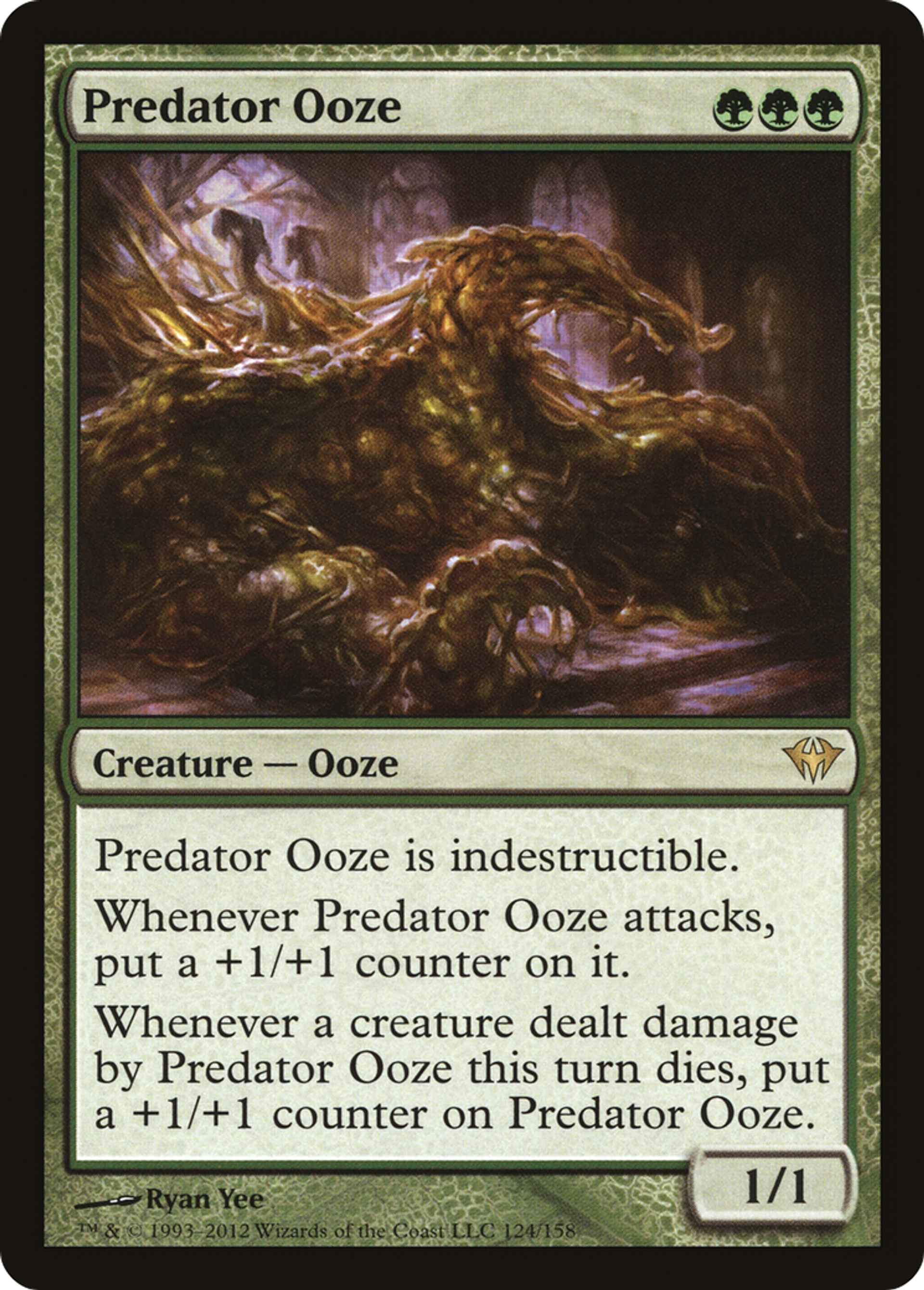 Limon prédateur — Dark Ascension — Magic: The Gathering