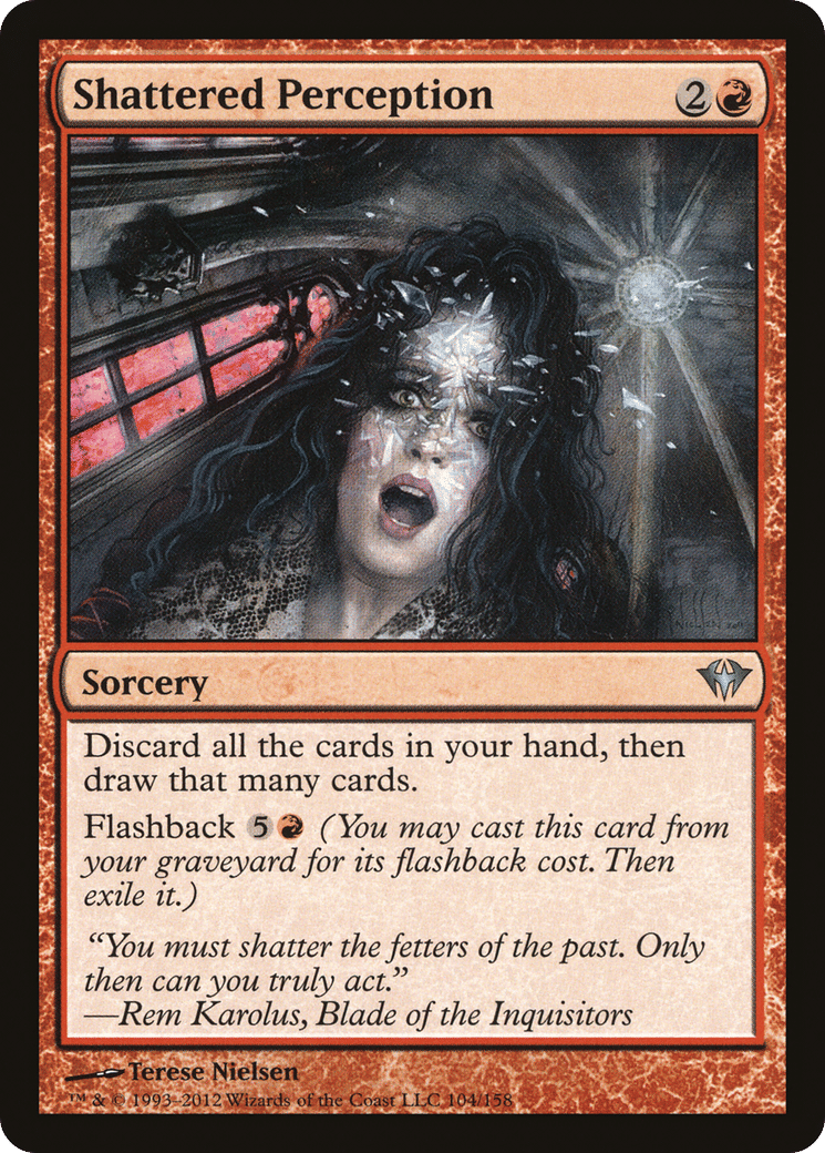 Shattered Perception — Dark Ascension — Magic: The Gathering