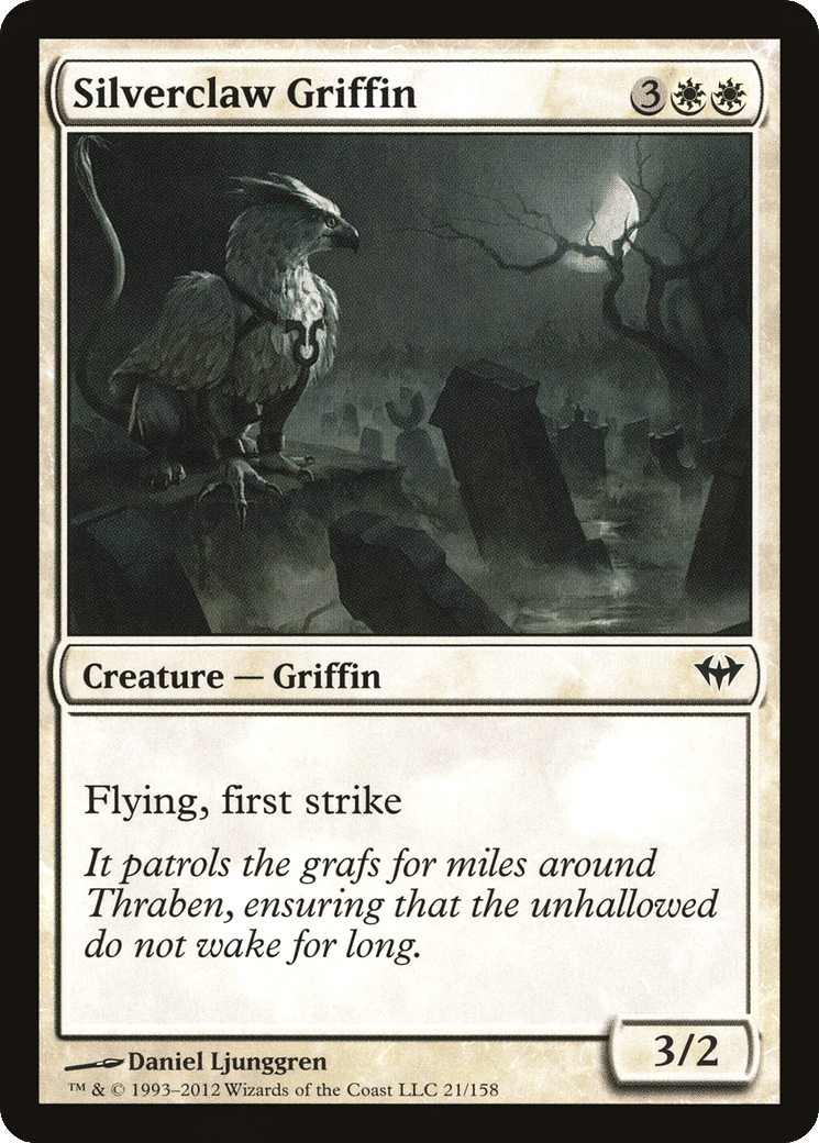 Silverclaw Griffin — Dark Ascension — Magic: The Gathering