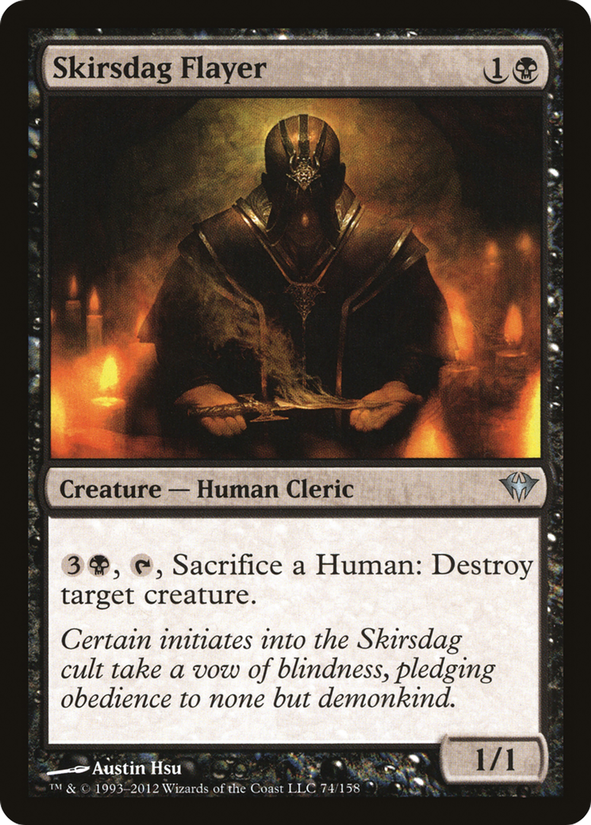 Écorcheur de Skirsdag — Dark Ascension — Magic: The Gathering