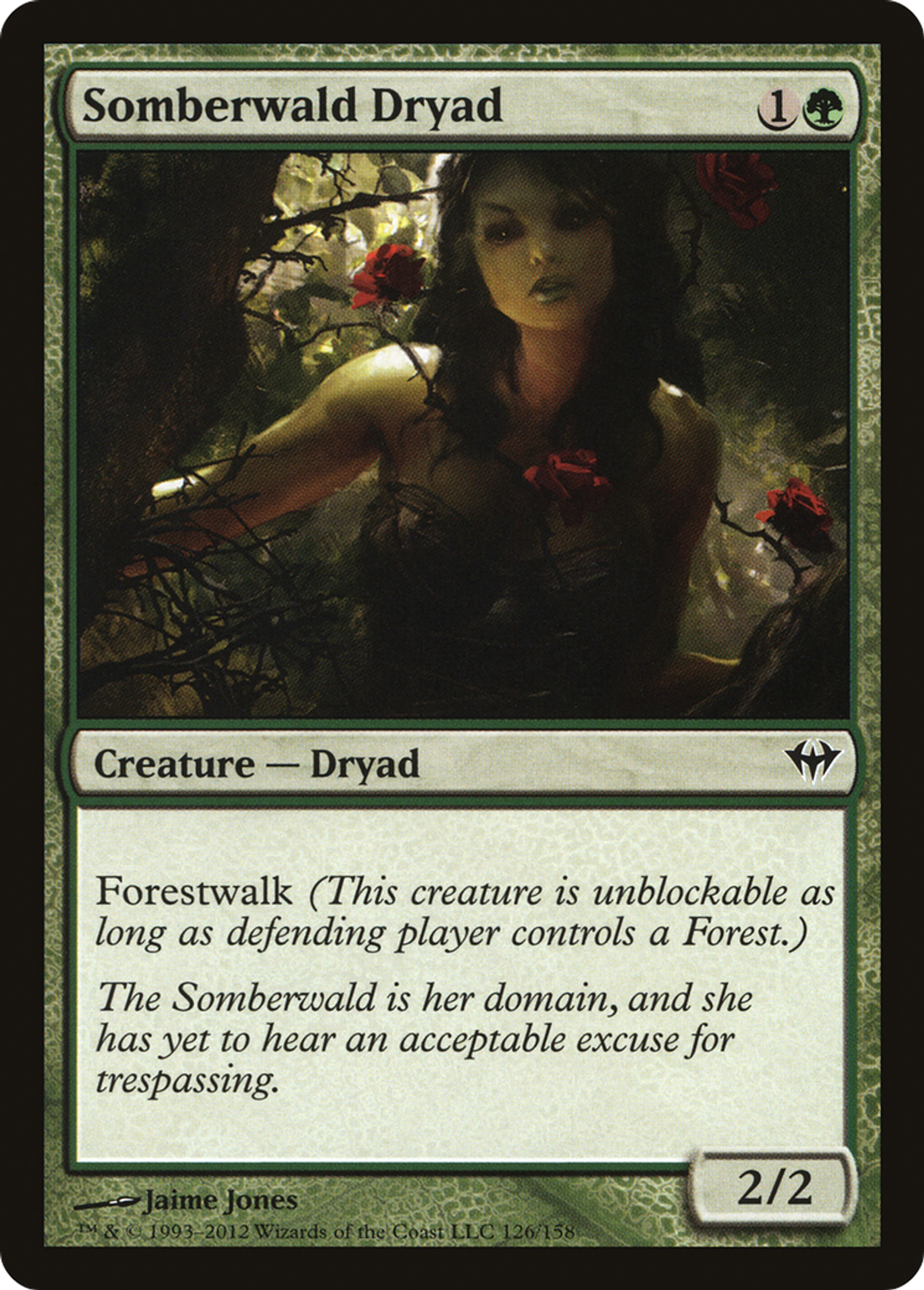 Dryade de Somberwald — Dark Ascension — Magic: The Gathering