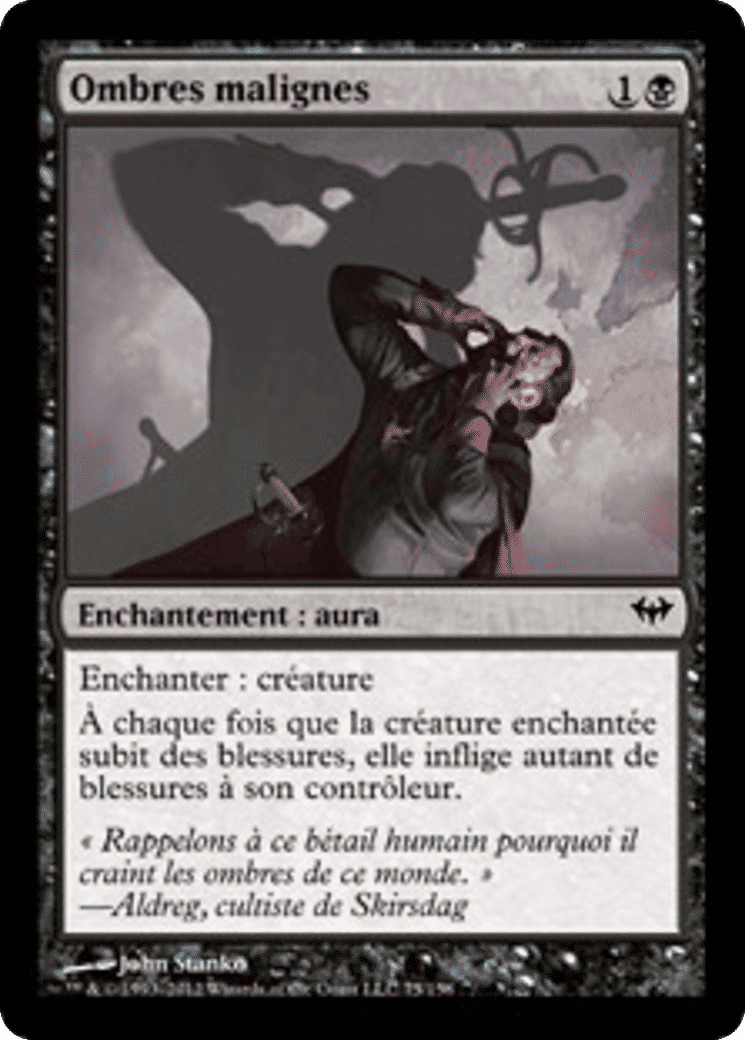 Ombres malignes — Dark Ascension — Magic: The Gathering