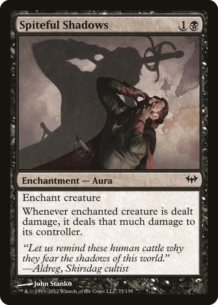 Spiteful Shadows — Dark Ascension — Magic: The Gathering