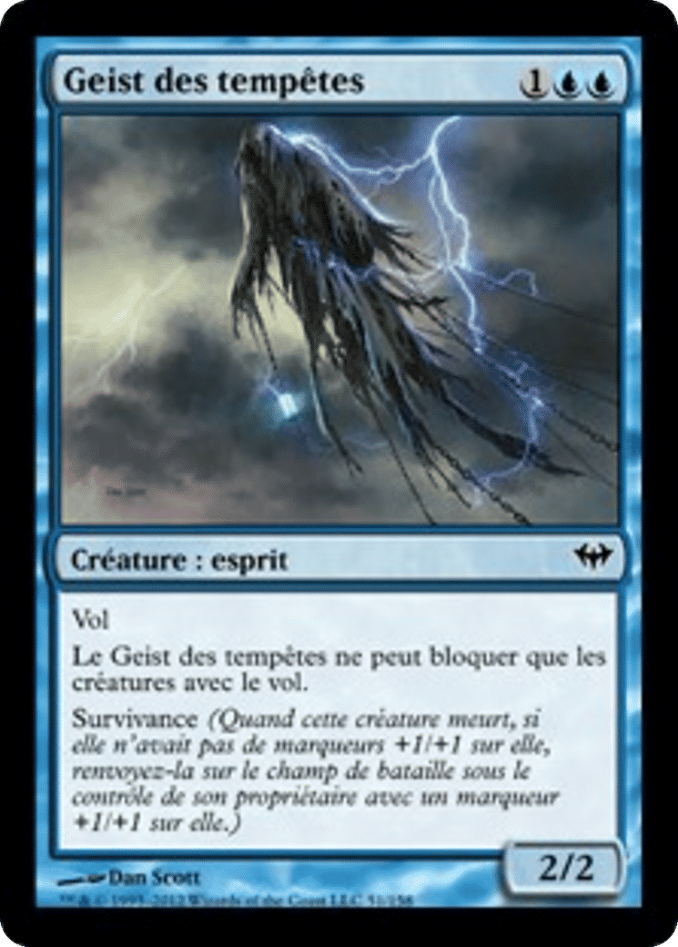 Geist des tempêtes — Dark Ascension — Magic: The Gathering