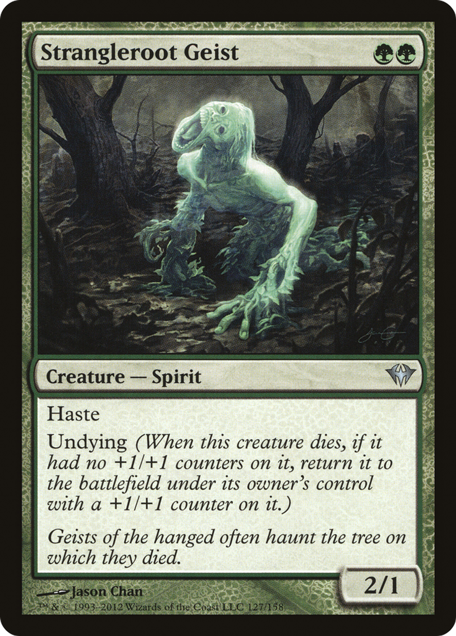 Strangleroot Geist — Dark Ascension — Magic: The Gathering