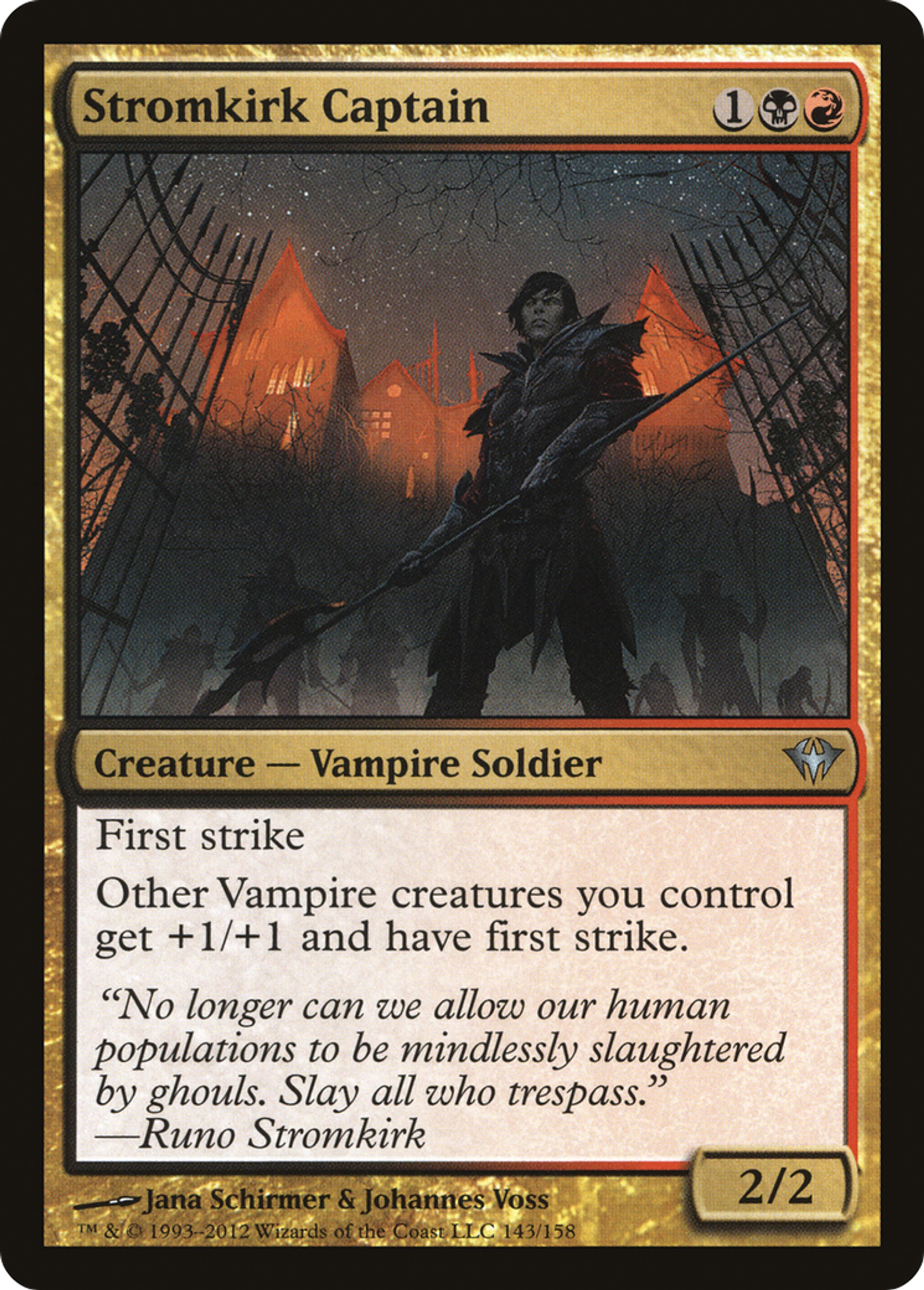Stromkirk Captain — Dark Ascension — Magic: The Gathering