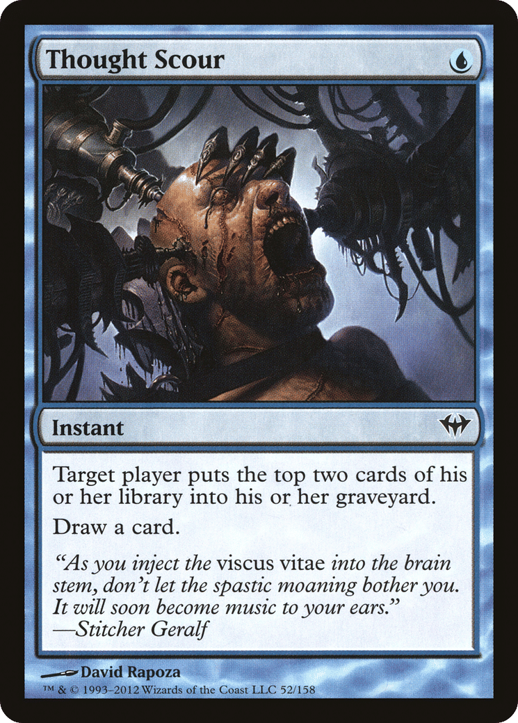 Thought Scour — Dark Ascension — Magic: The Gathering